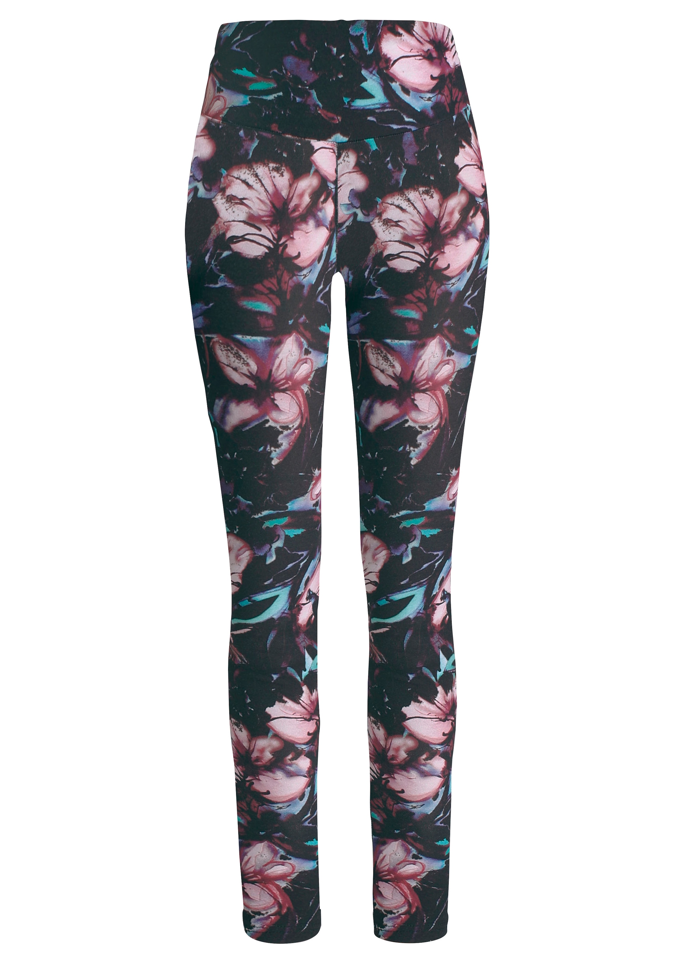 H.I.S Leggings, mit Blumendruck, Loungewaer