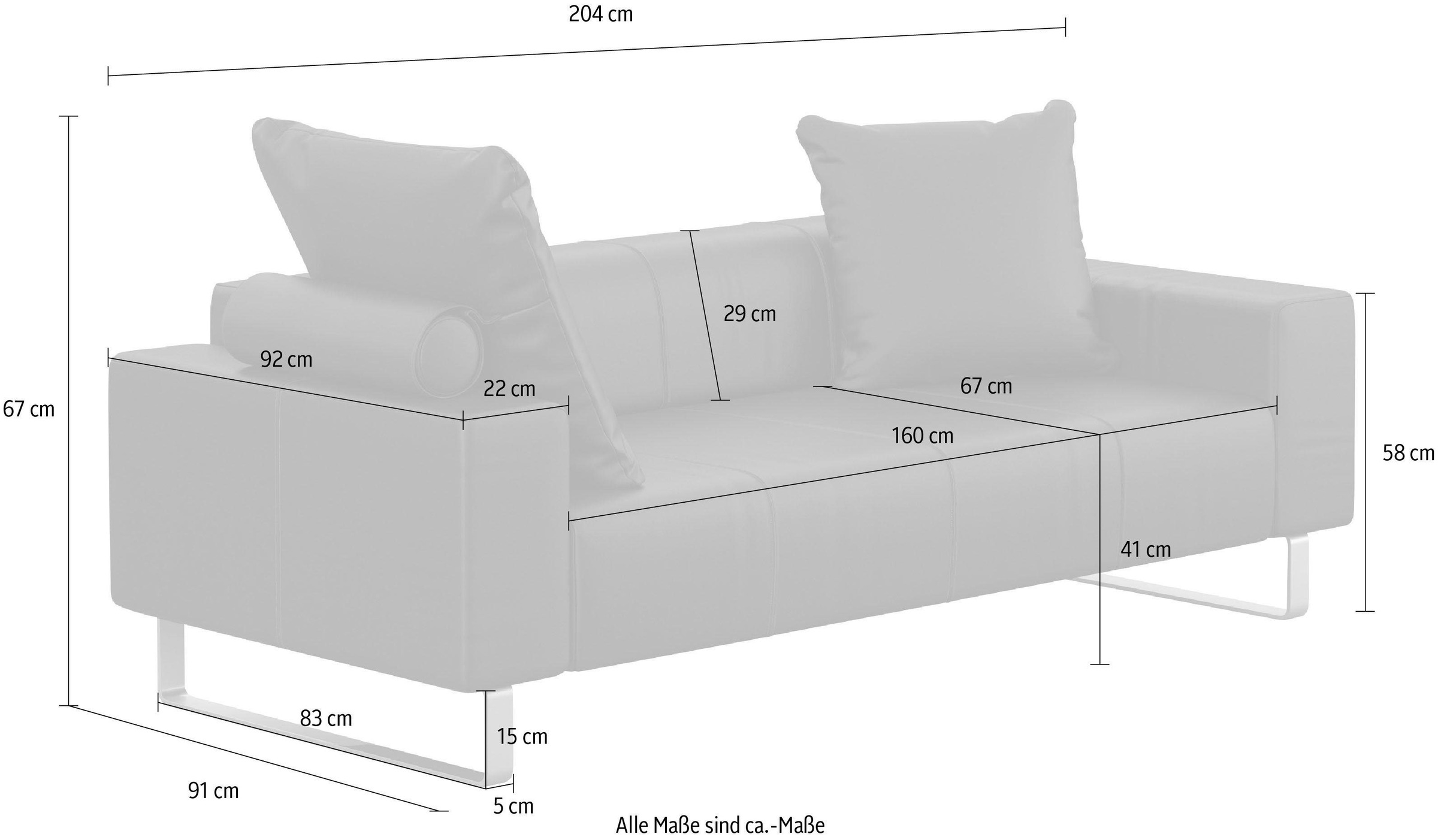 machalke® 2-Sitzer »groove«