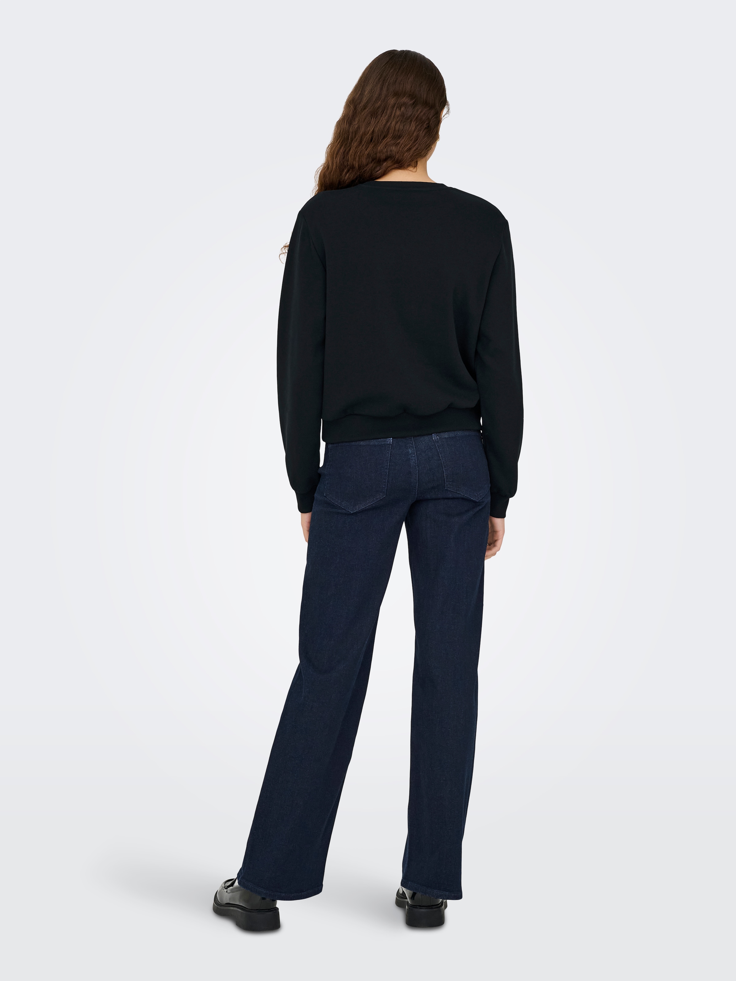 ONLY Weihnachtssweatshirt »ONLYDA XMAS L/S O-NECK BOX SWT«, mit verschiedenen Weihnachtsmotiven
