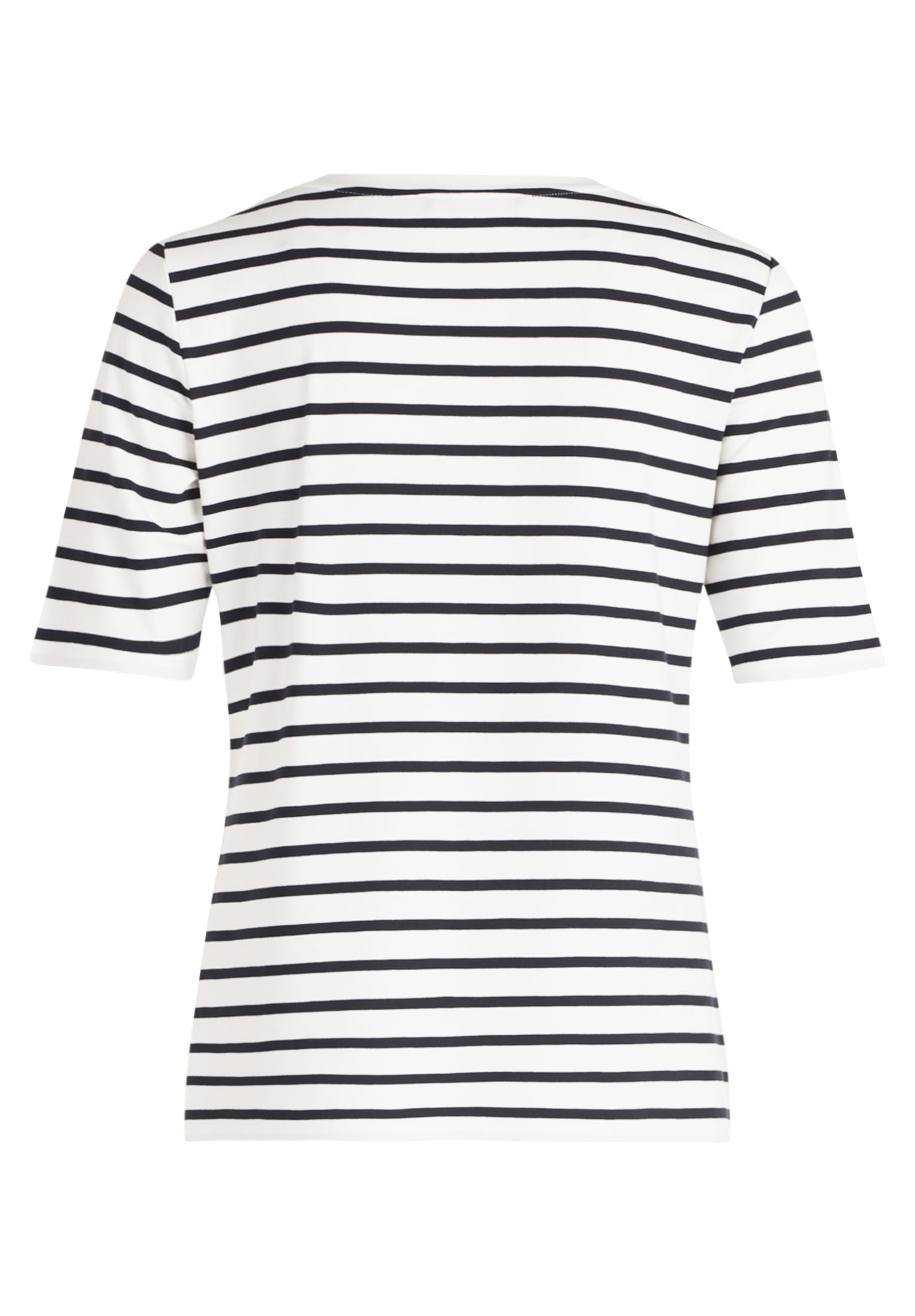Betty Barclay Kurzarmshirt »Betty Barclay Ringelshirt mit Schmucksteinen«, (1 tlg.), Glitzersteine