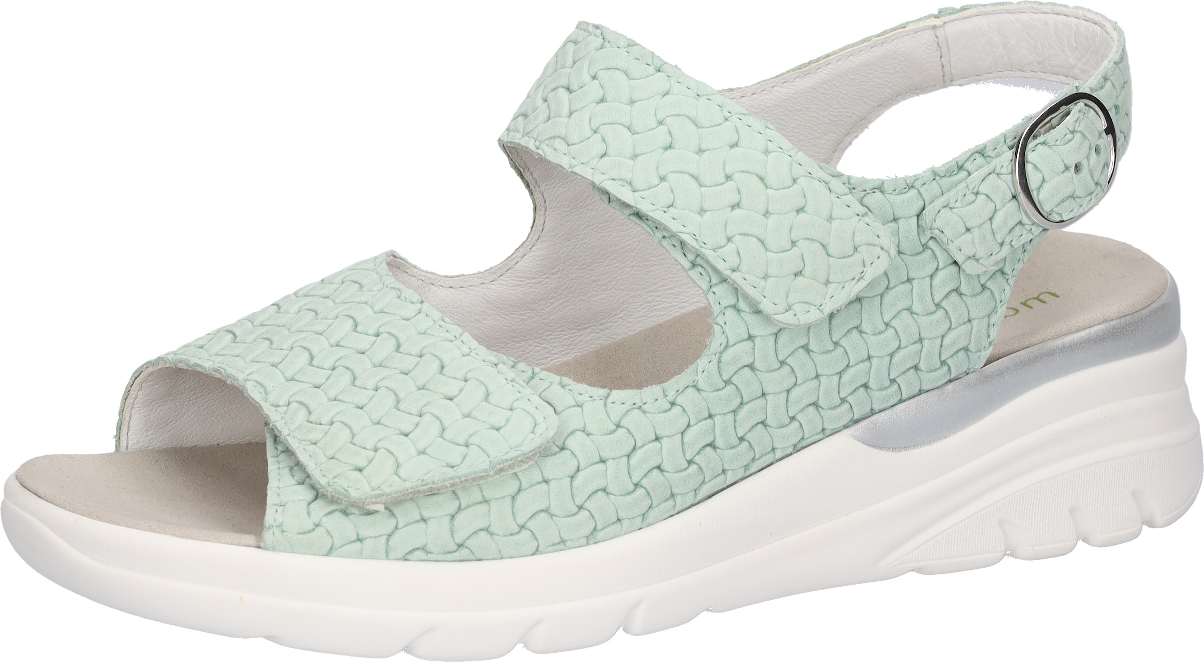 Waldläufer Keilsandalette "H-IVY" Sommerschuh, Klettsandale, Bequemschuh in Komfortweite H (= sehr weit)