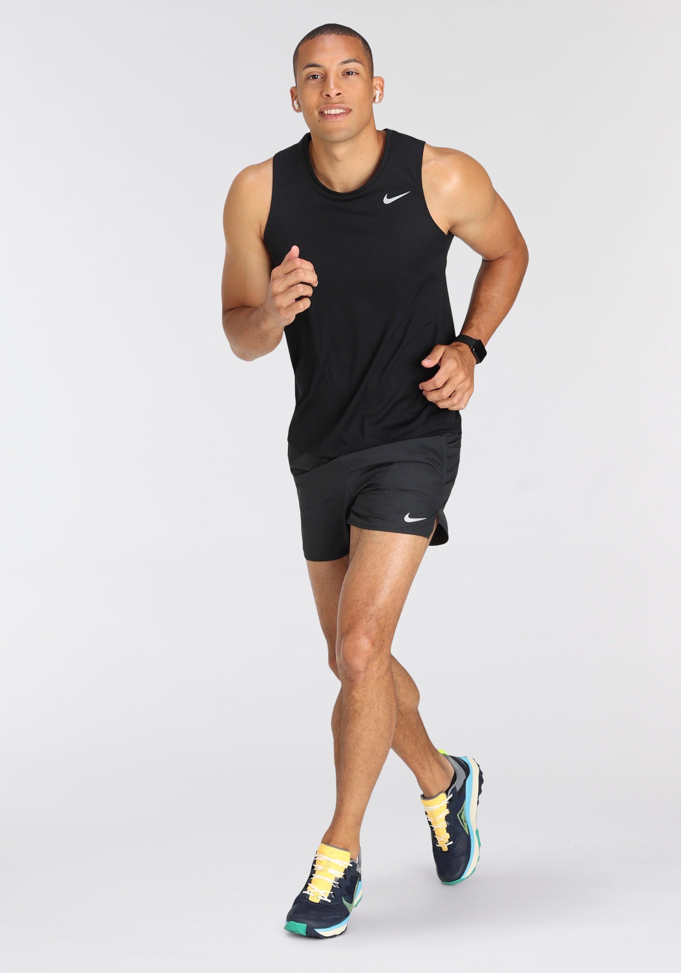 Nike Lauftop "Dri-FIT Miler Mens Running Tank"