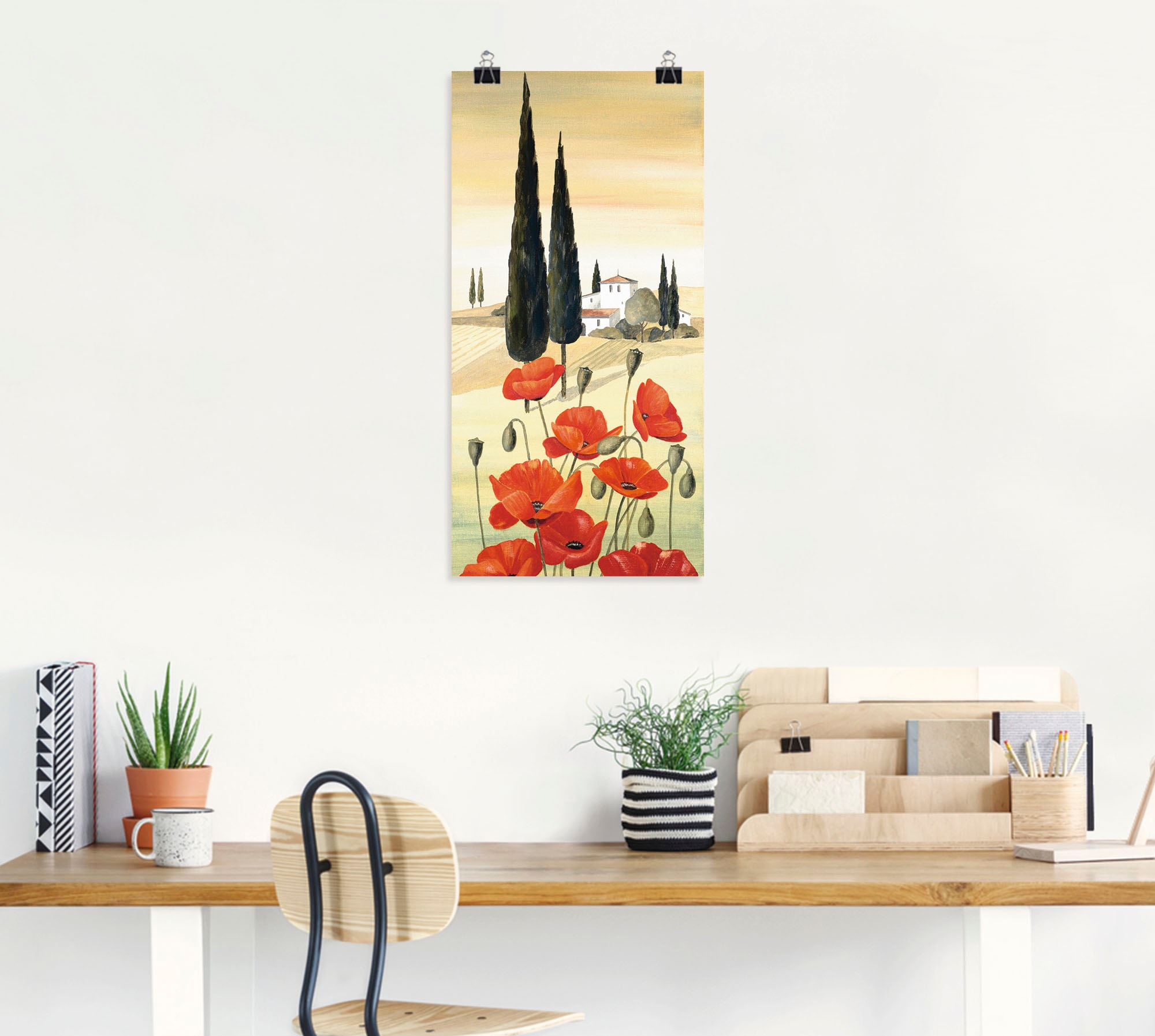 Artland Wandbild »Blumen Zusammensetzung II«, Blumen, (1 St.), als Leinwandbild, Poster in verschied. Größen