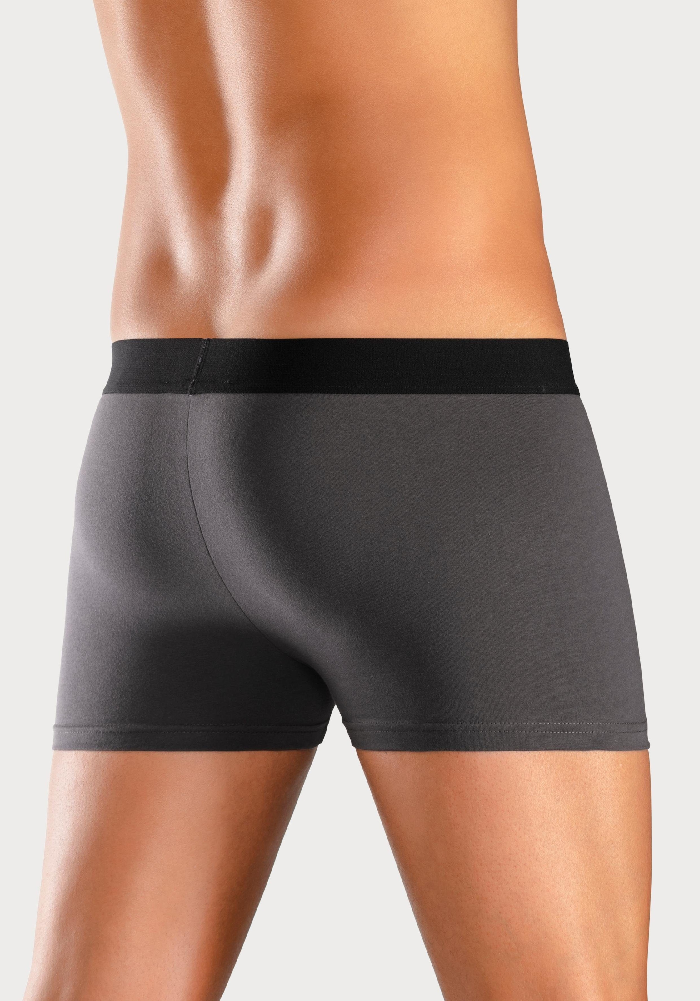 Bench. Boxer »Boxershorts für Herren«, (Packung, 3 St.), Unterhosen mit modischem Streifen im Webbund