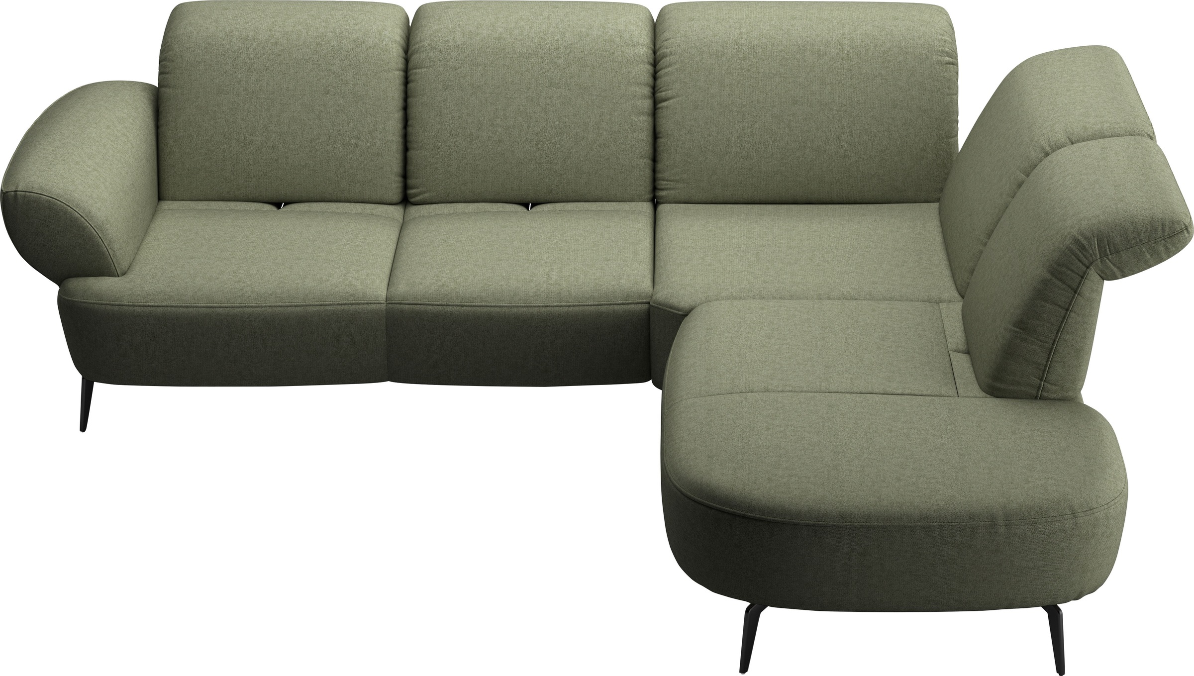 sit&more Ecksofa "Dance, L-Form, inkl. Sitztiefenverstellung", inkl. Click& günstig online kaufen