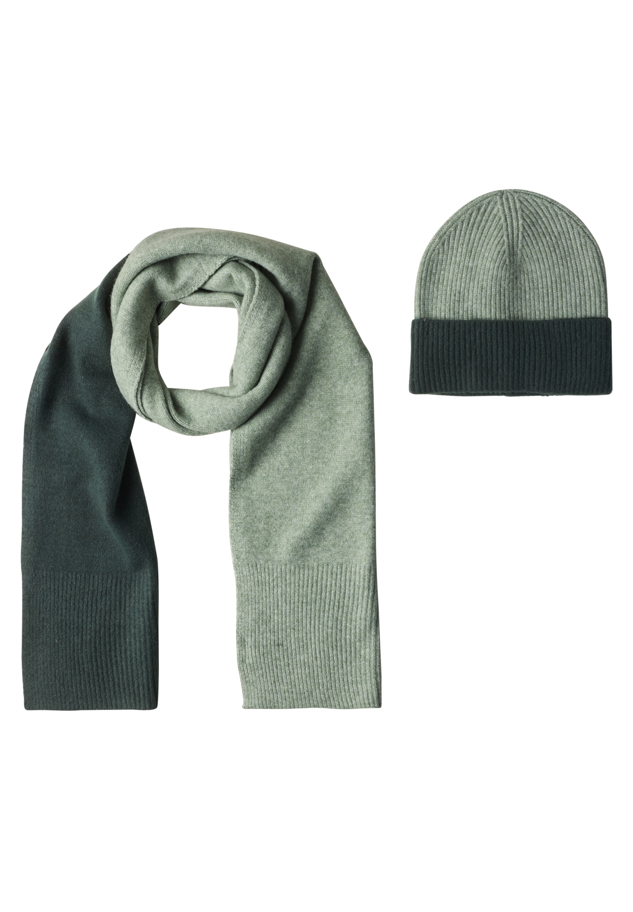 STREET ONE Strickmütze Color Blocking Style