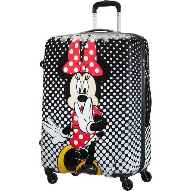 American Tourister® Hartschalen-Trolley »Disney Legends, Minnie Mouse Polka  Dots, 75 cm«, 4 Rollen | BAUR