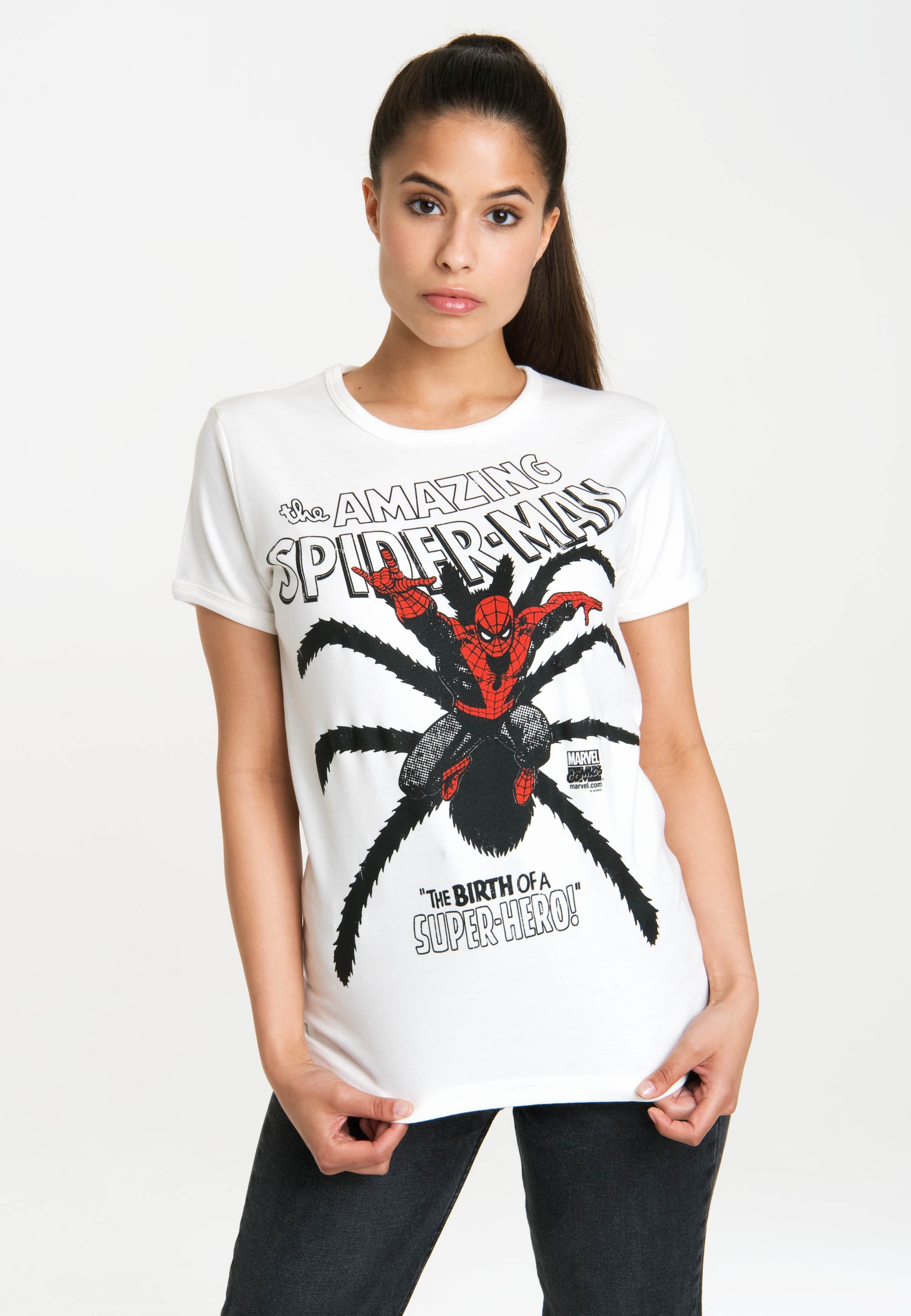 T-Shirt »Spider-Man Birth«, mit lizenzierten Originaldesign