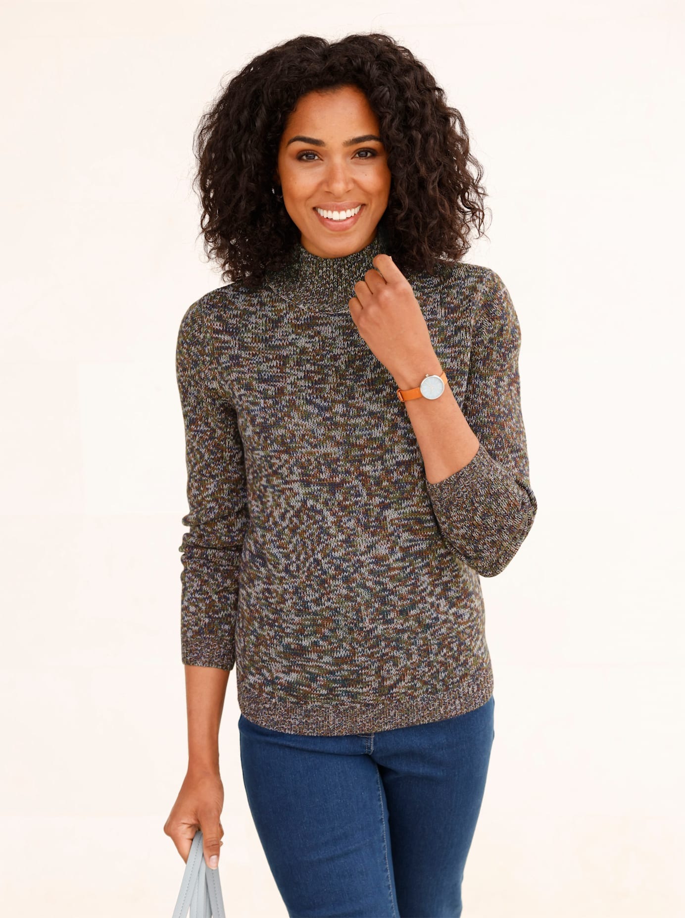 Classic Basics Stehkragenpullover "Stehkragen-Pullover"