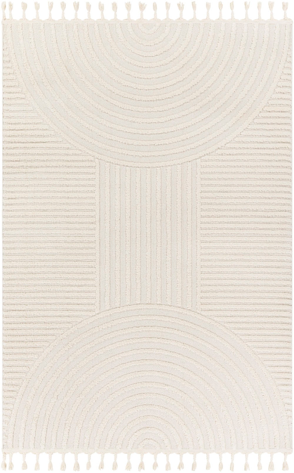 Livabliss Teppich »ZAMBIA«, rechteckig, 19 mm Höhe, Skandi Design, Modern Boho Kurzflor Wohnzimmerteppich, Schlafzimmer