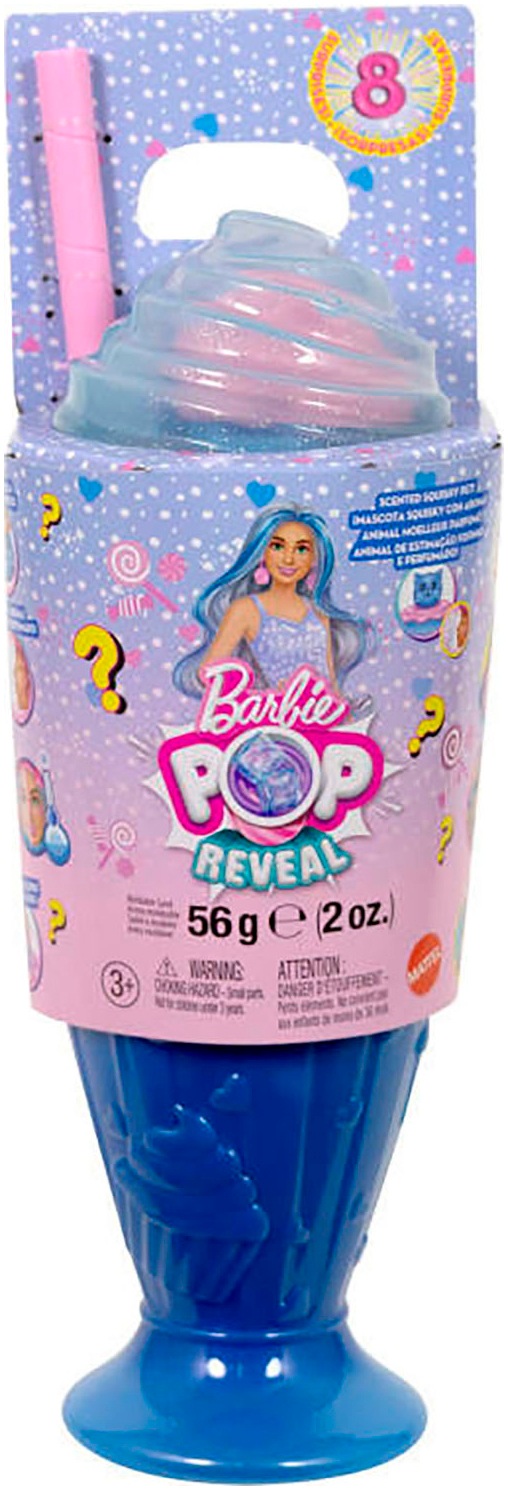 Barbie Anziehpuppe »Pop! Reveal Treats Serie - blaue Puppe«
