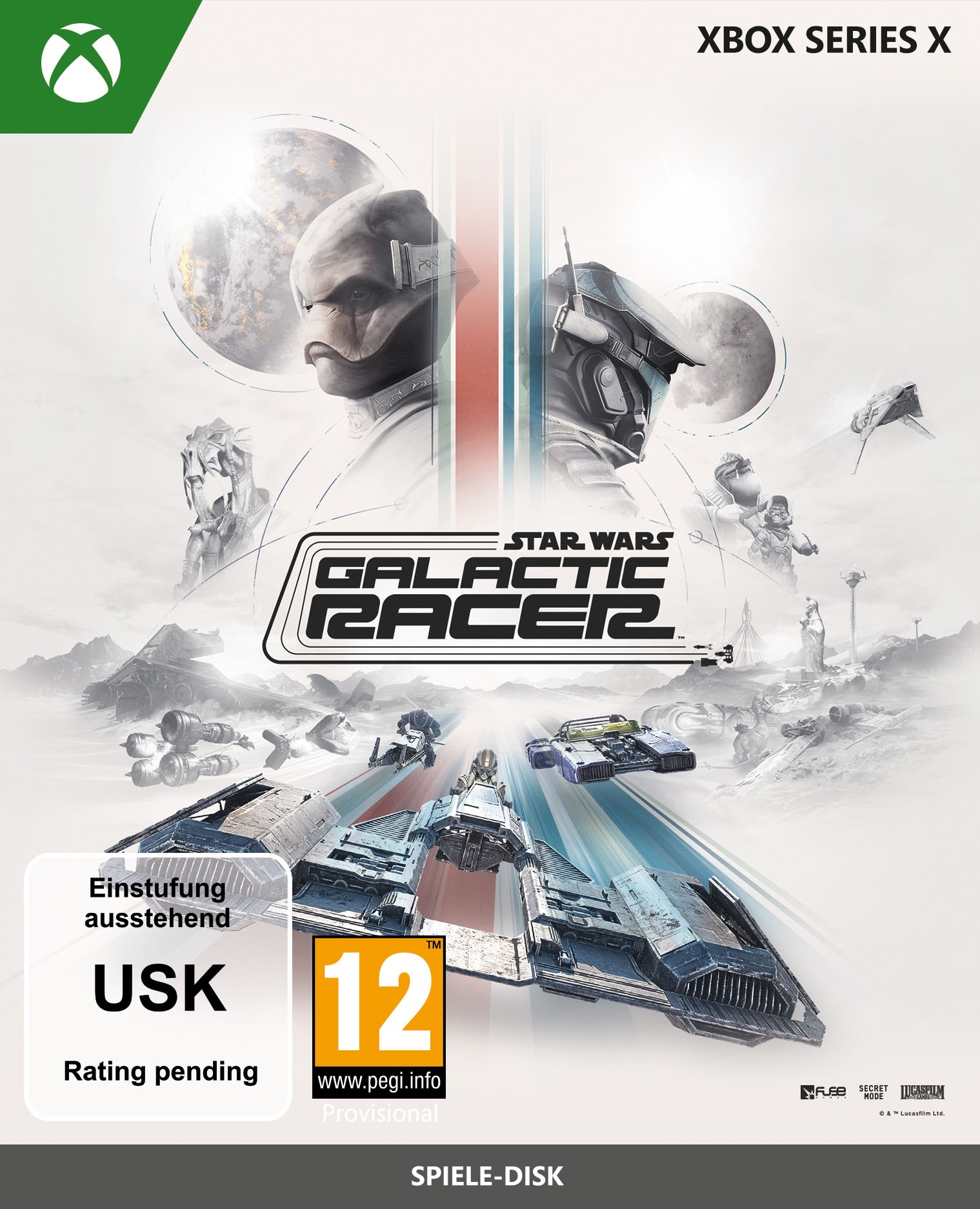 SECRET MODE Spielesoftware "Star Wars: Galactic Racer", ohne farbbezeichnung, Xbox Series X, Spielesoftware