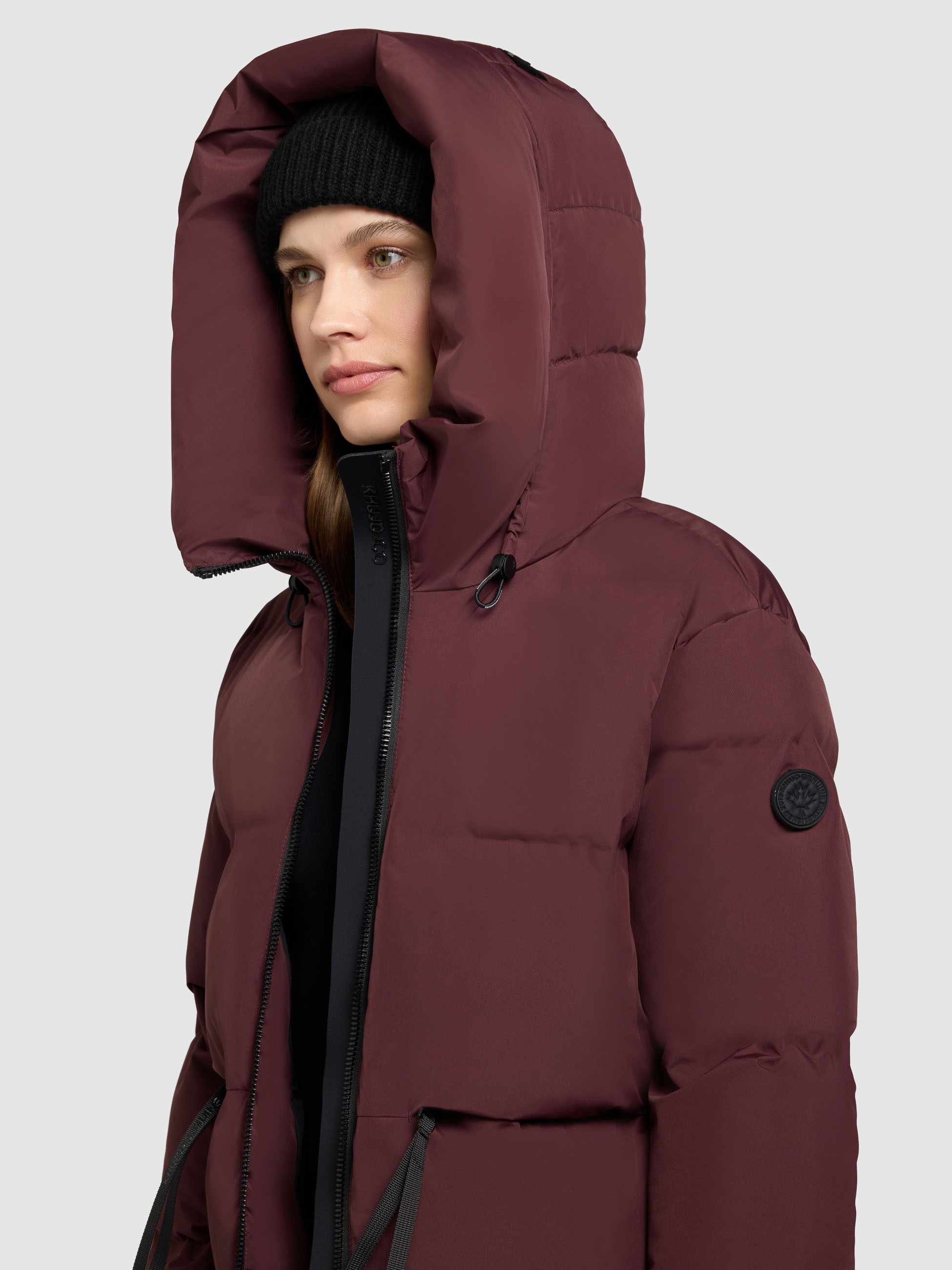 khujo Steppjacke »ELLIS«, mit Kapuze
