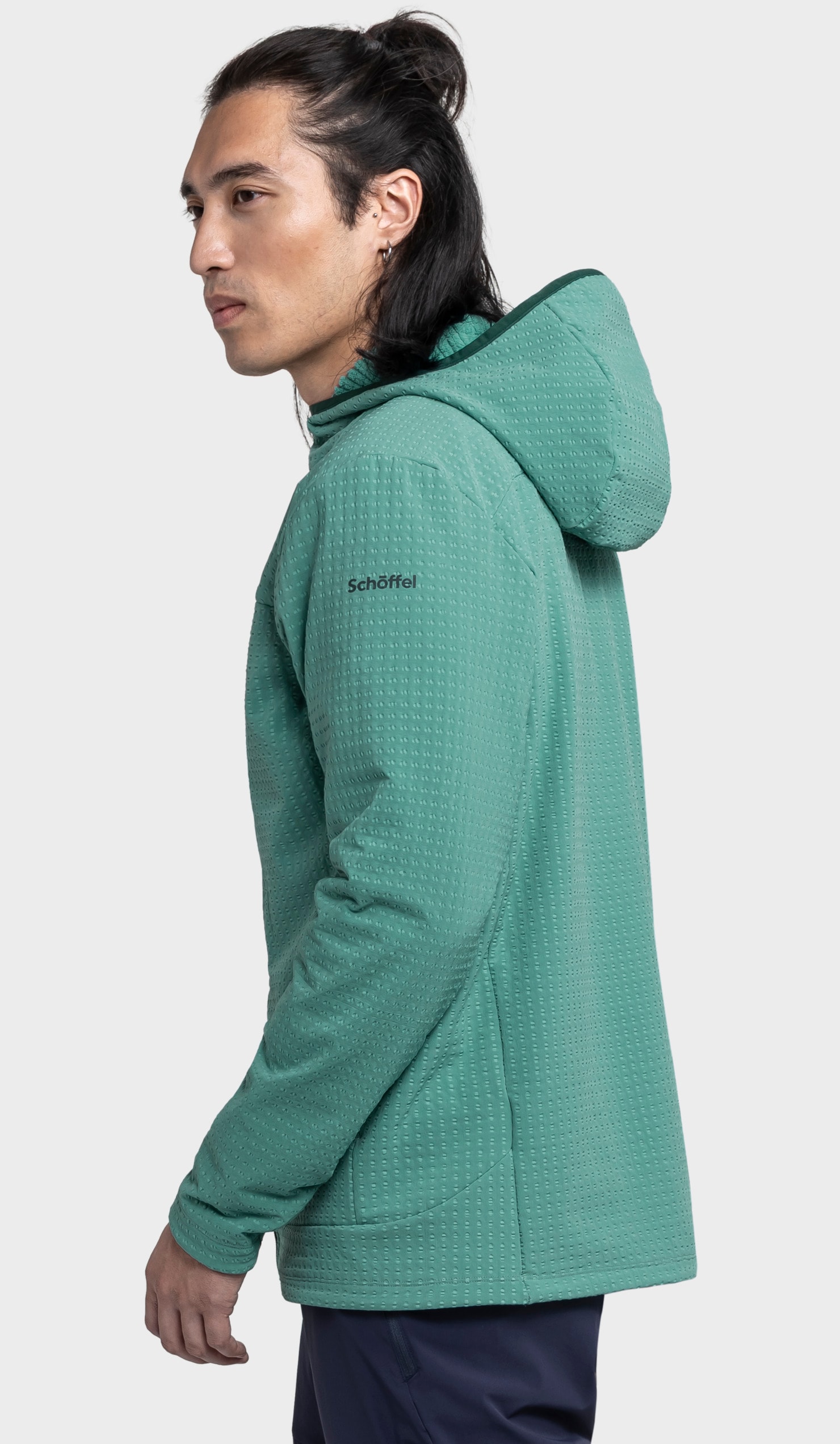 Schöffel Fleecejacke »Fleece Hoody Style Enixa MEN« mit Kapuze