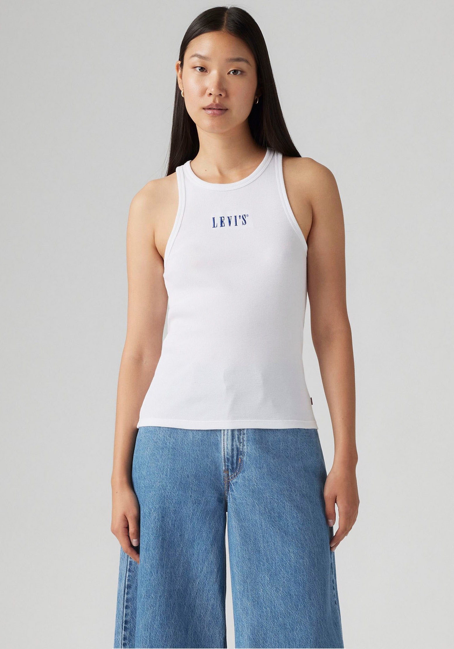 Levis Ripptanktop "GRAPHIC GEMINI", mit Logostickerei und Struktur-Optik günstig online kaufen