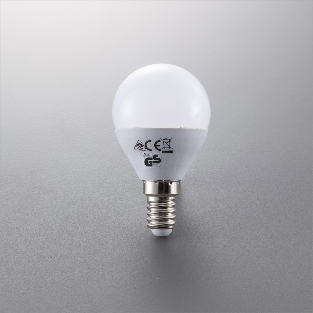 B.K.Licht LED-Leuchtmittel, E14, 5 St., Warmweiß