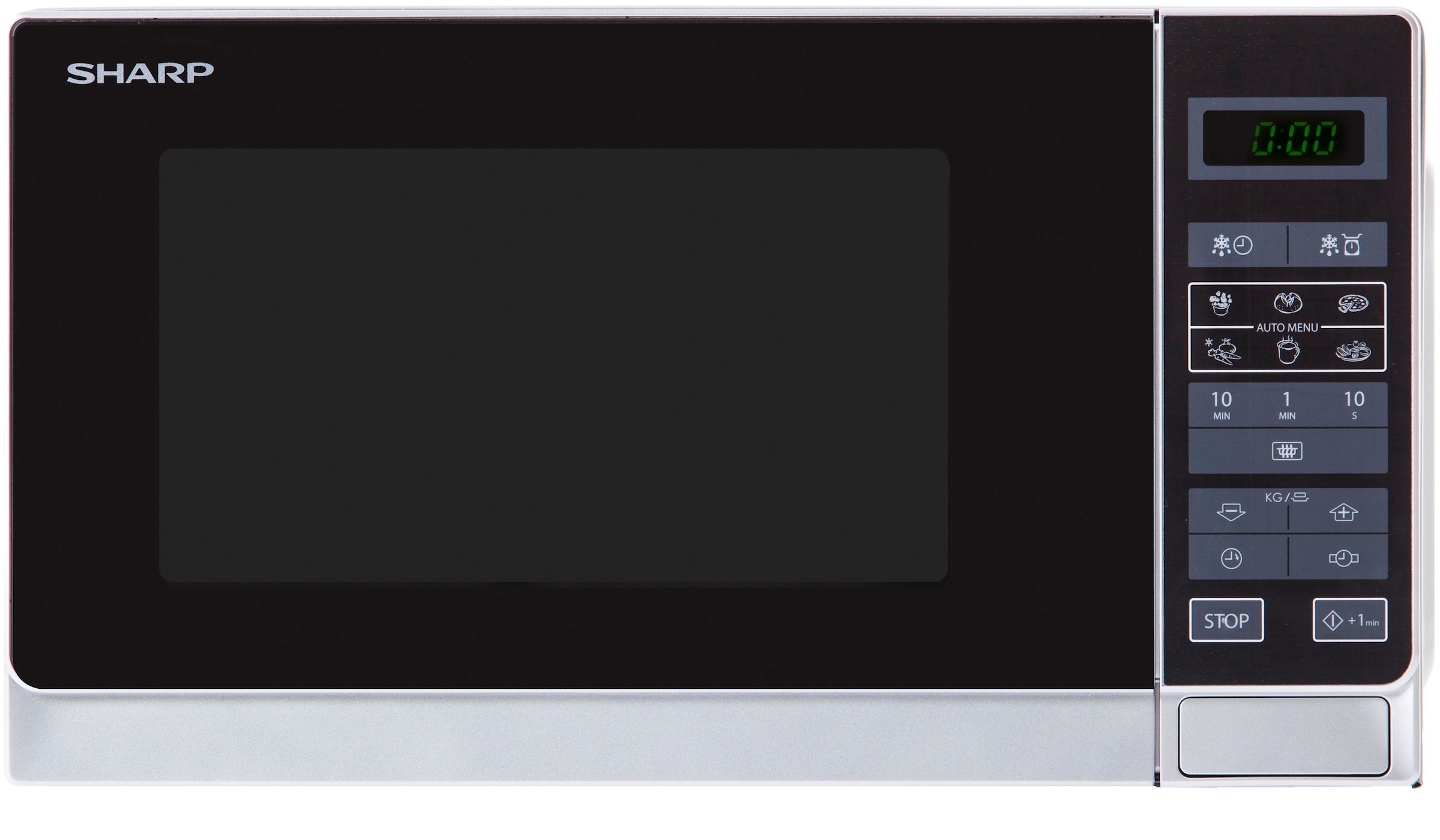 Sharp Mikrowelle »R242WW«, Mikrowelle, 800 W