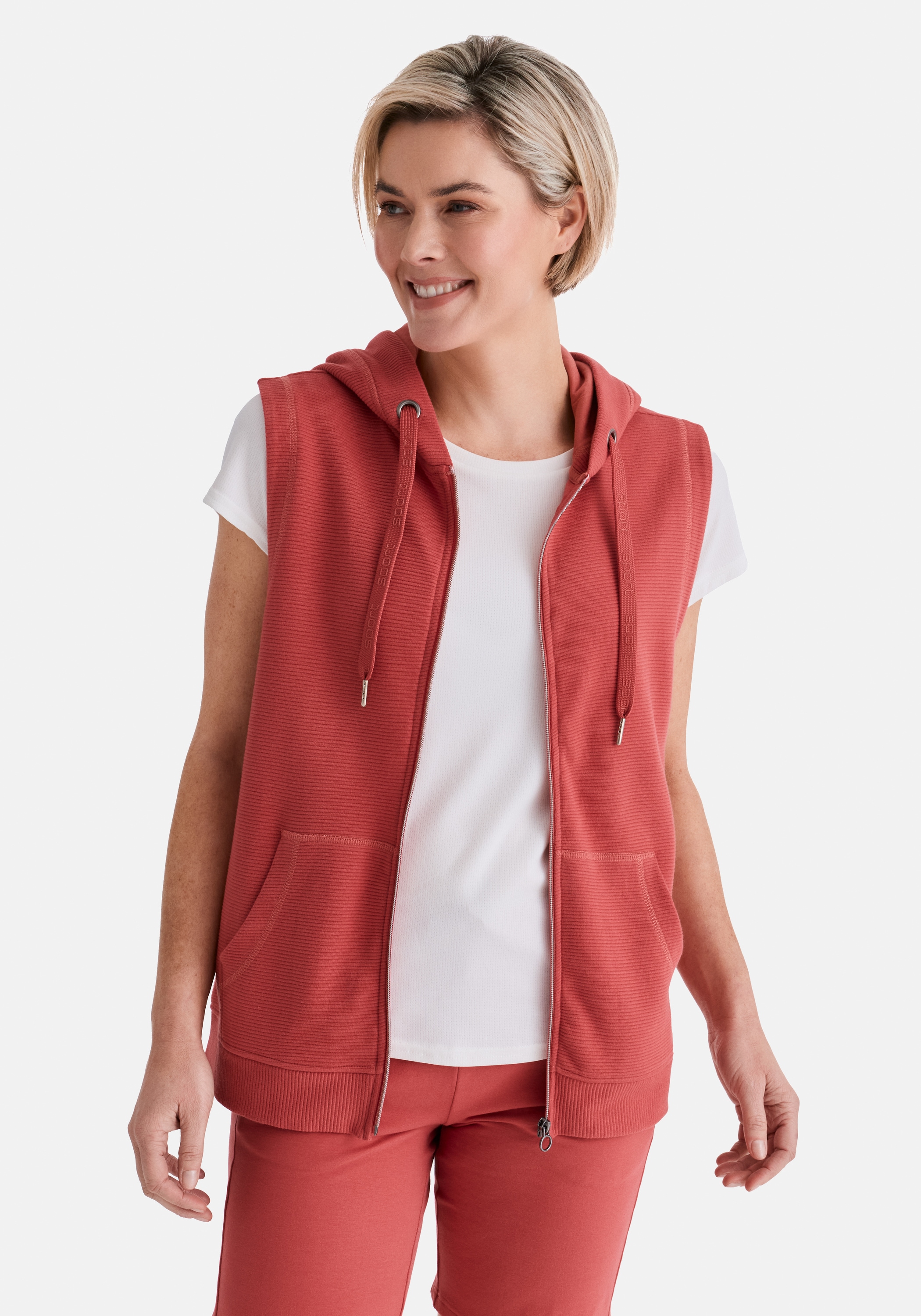 STOOKER WOMEN Sweatweste »WENKE Weste« Stooker WENKE Damen Weste mit Kapuze