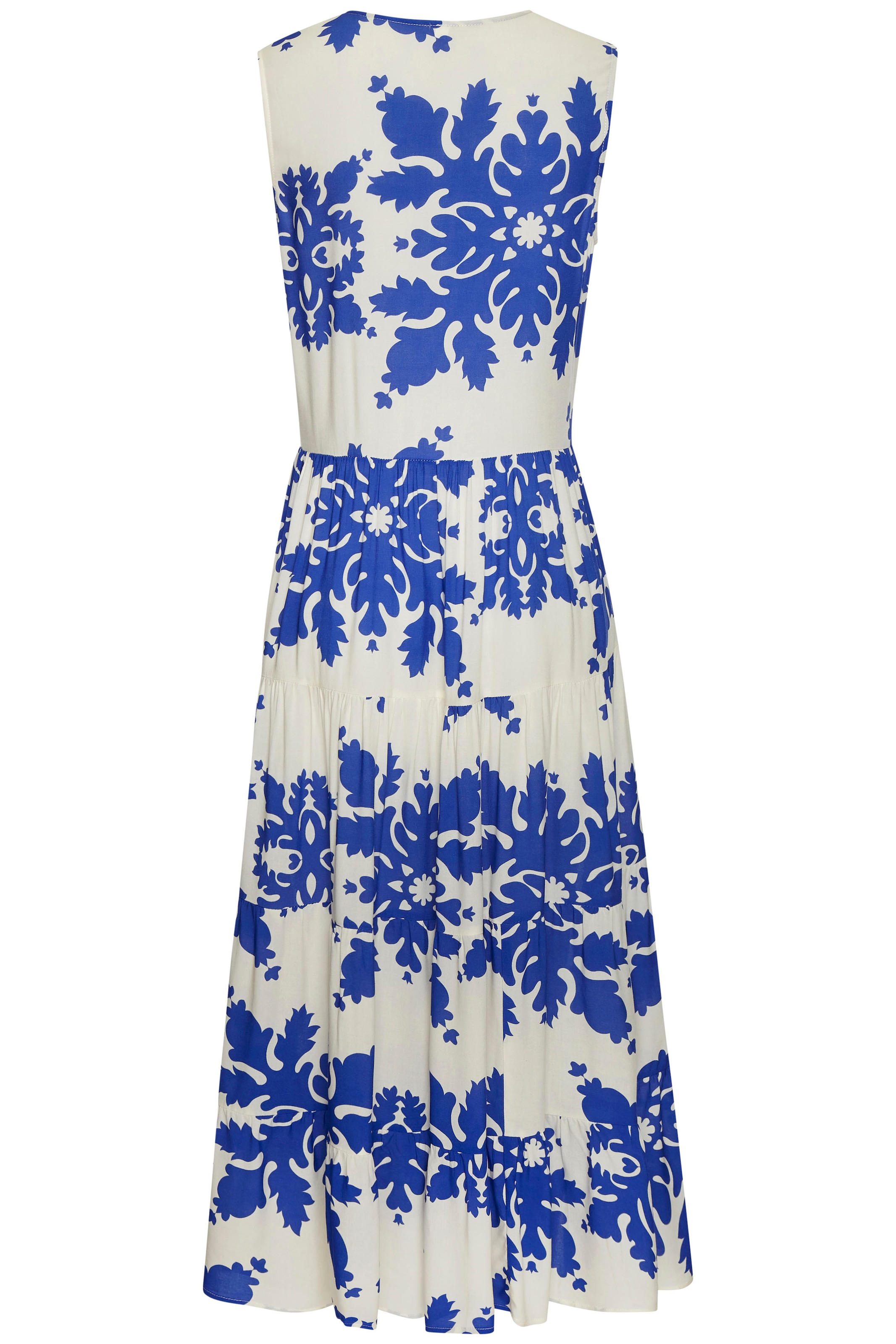 Vivance Maxikleid, mit Volants, Sommerkleid