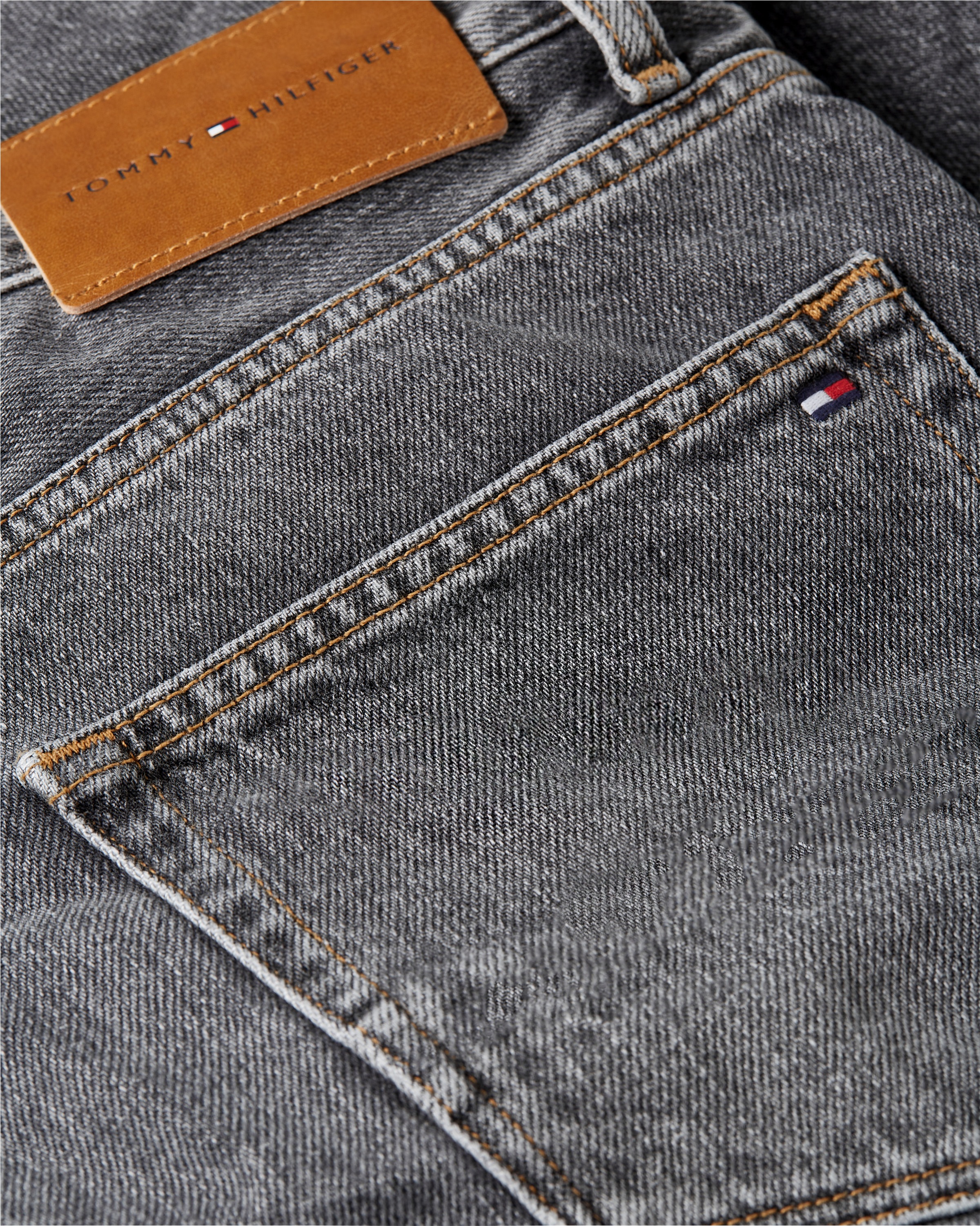 Tommy Hilfiger Straight-Jeans, in blauer Waschung