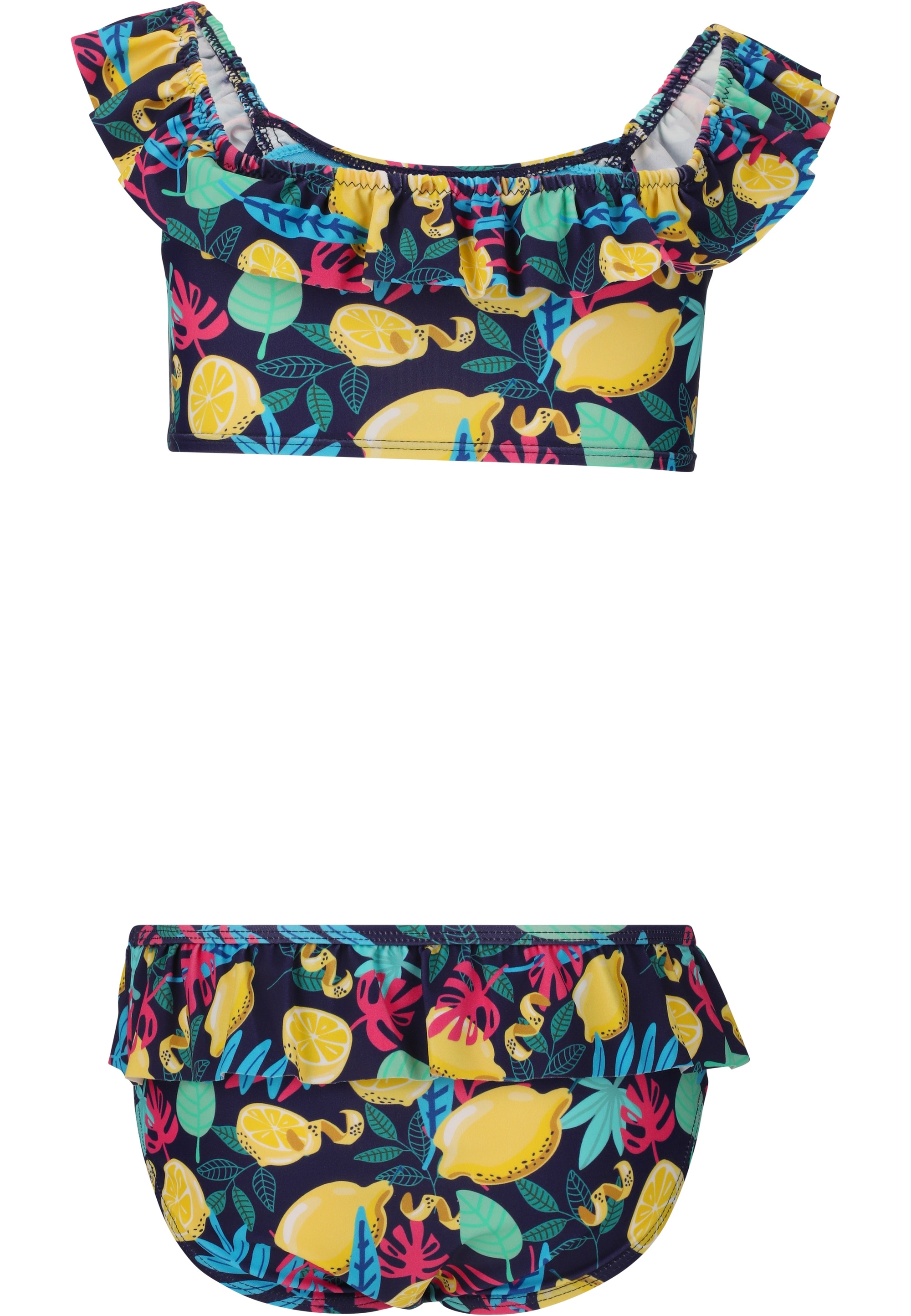 ZIGZAG Balconette-Bikini »Tropical« 1 Stk. mit stylischem Rüschendesign und Sonnenschutz