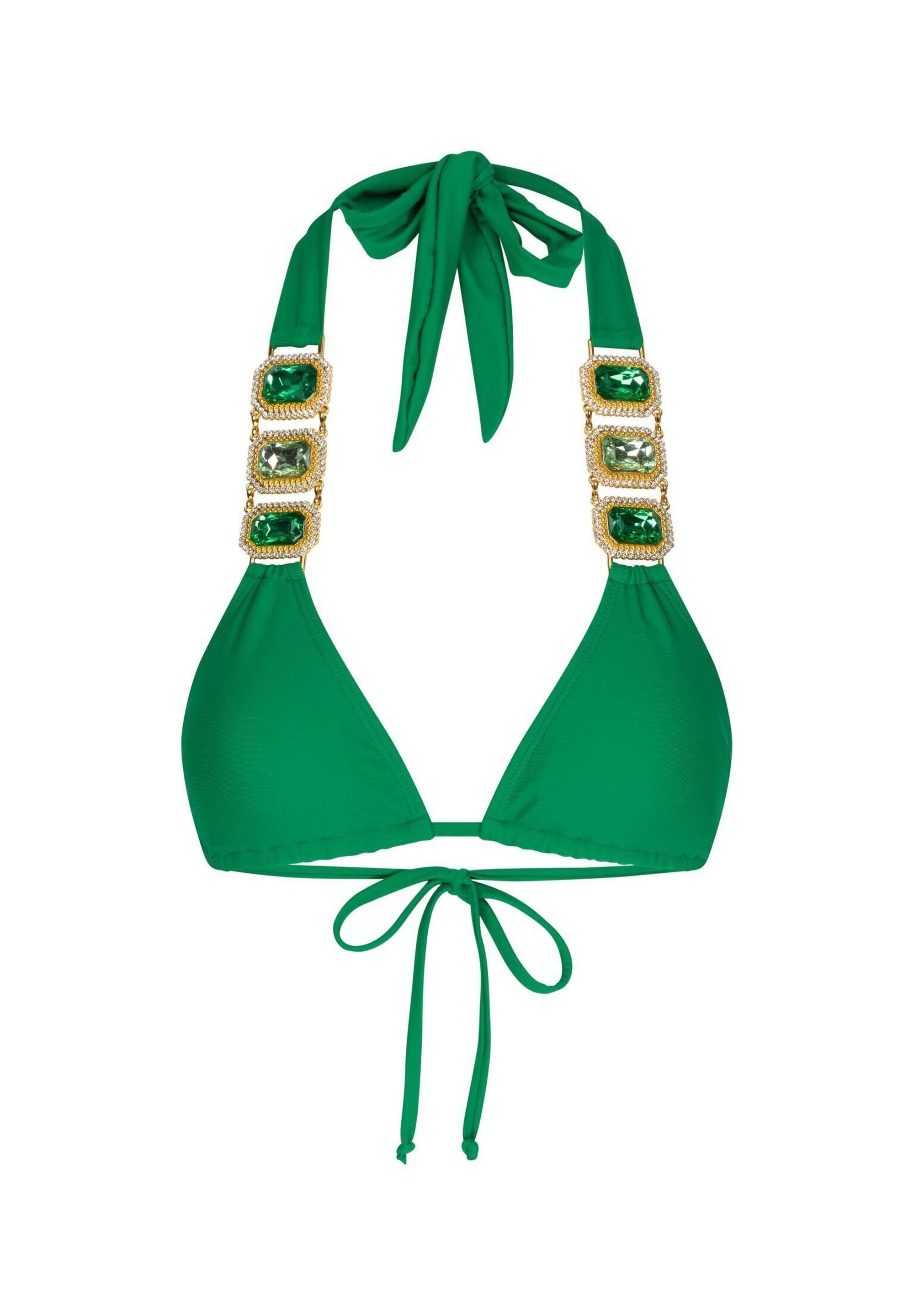 Moda Minx Triangel-Bikini-Top »Boujee«, (1 St.), mit funkelndem Steinbesatz