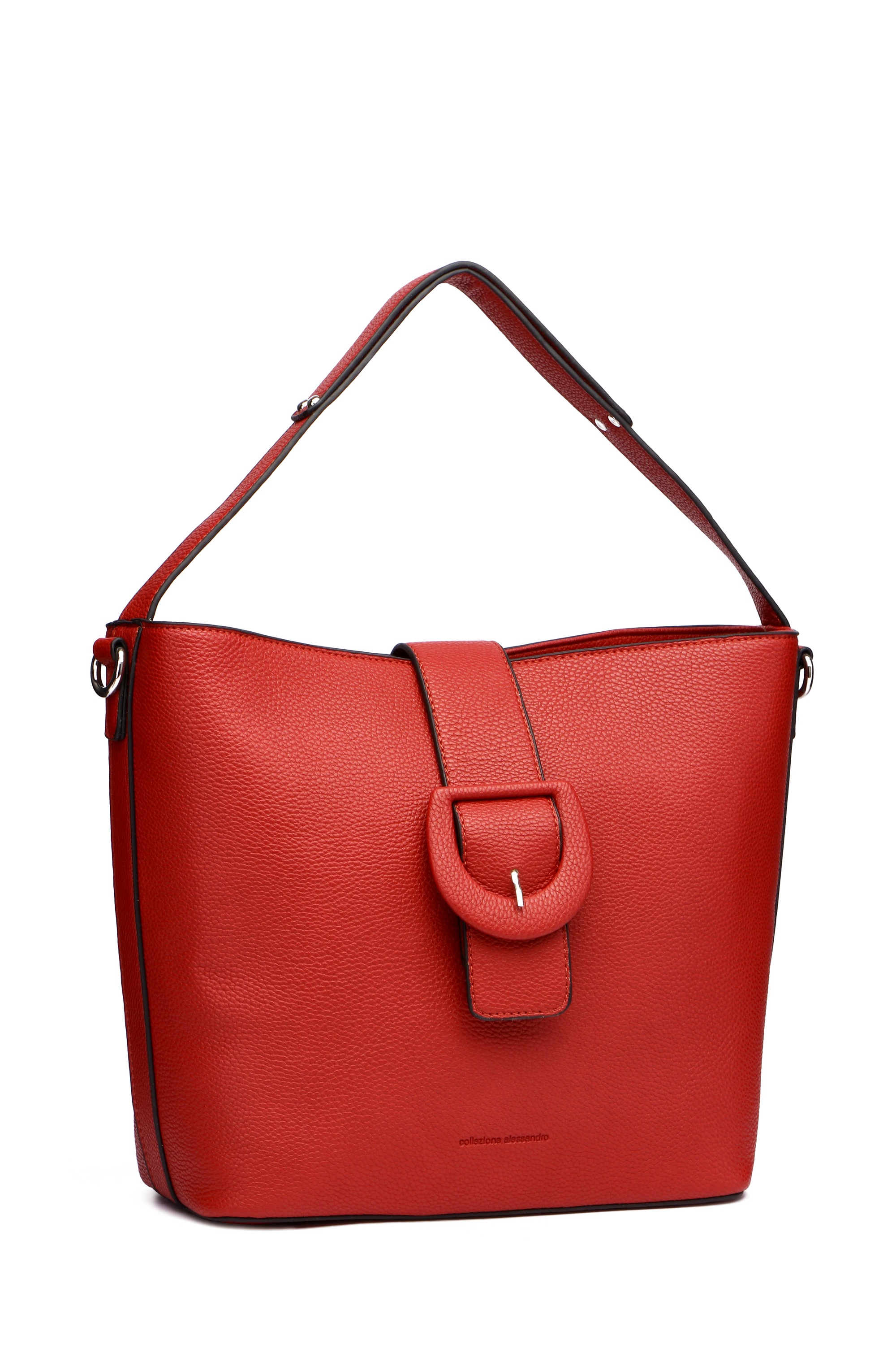 COLLEZIONE ALESSANDRO Schultertasche »Buckle«, mit dekorativer Gürtelschließe