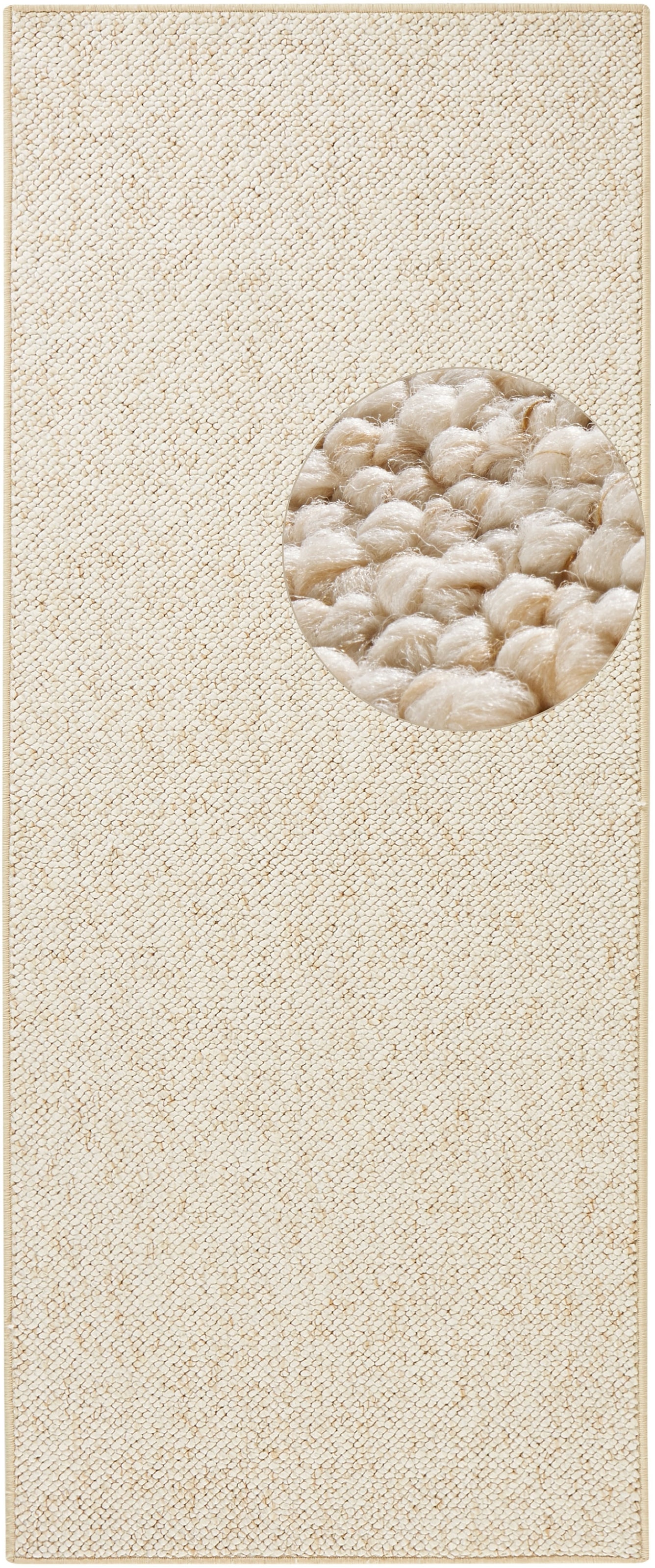 HANSE Home Teppich "Wolly 2" rechteckig 12 mm Höhe Flachgewebe, Läufer, Ska günstig online kaufen