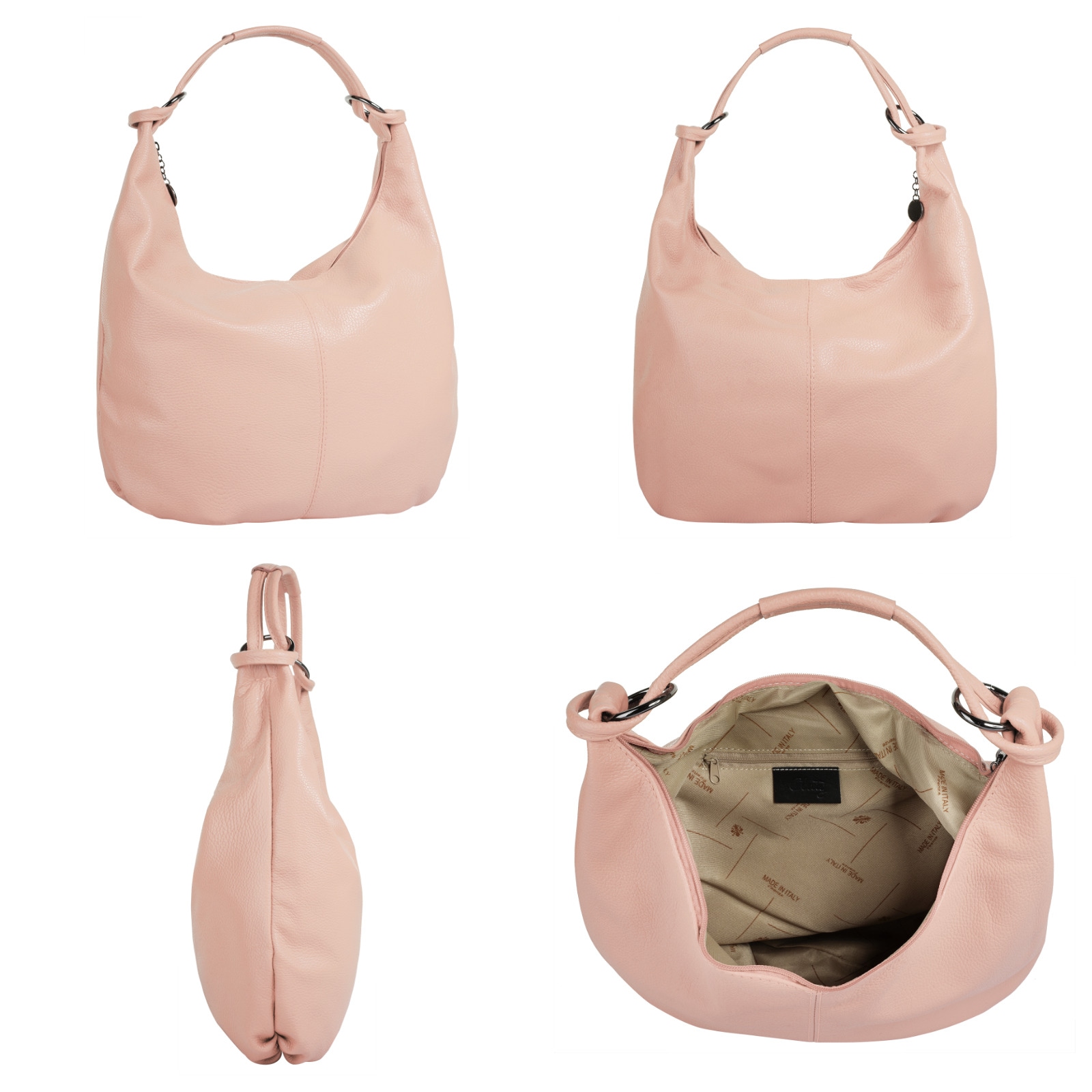 Cluty Shopper, echt Leder, Made in Italy