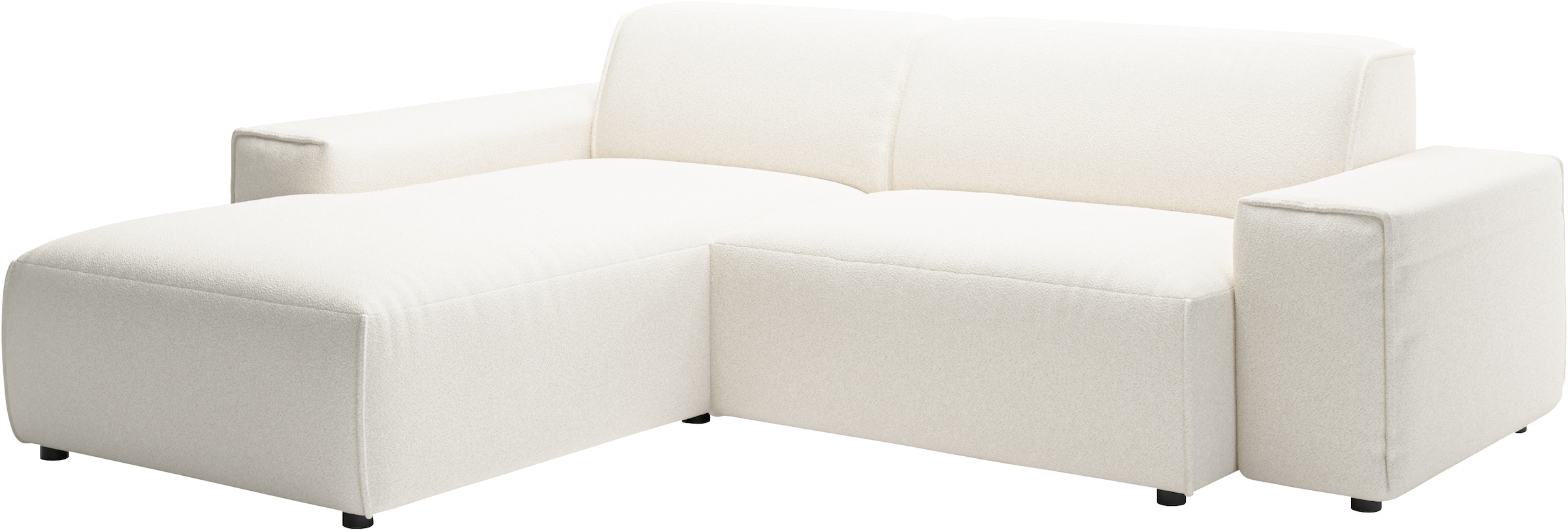 andas Ecksofa »Glimminge L-Form auch in Breitcord, Feincord + Easy care-Bezug,«, Breite 234, Zierkissen
