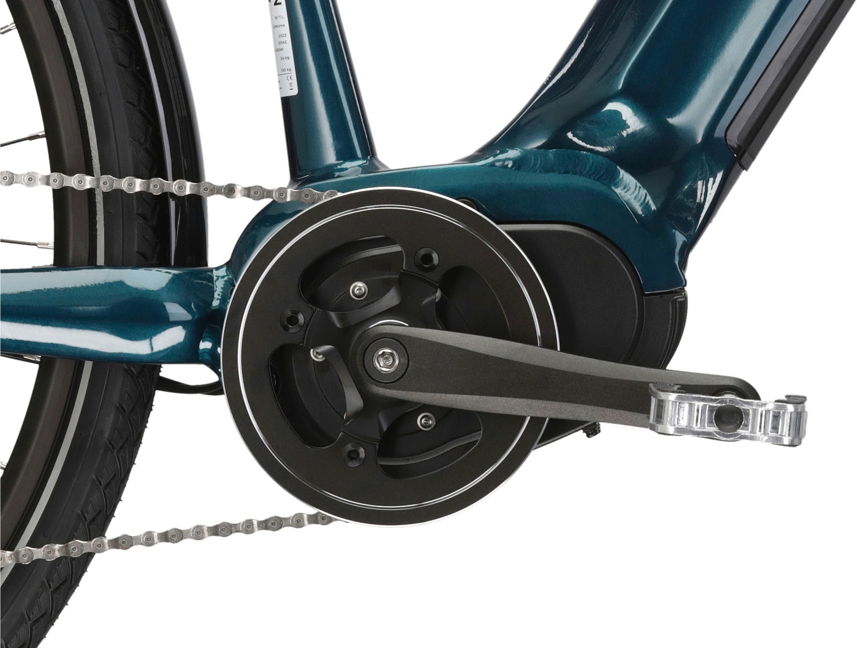Kross E-Bike »KROSS E-Trekkingrad Damen Trans 5.0 28" türkis 9 Gänge«, 9 Gang, Shimano, ALIVIO M3100, Mittelmotor 250 W