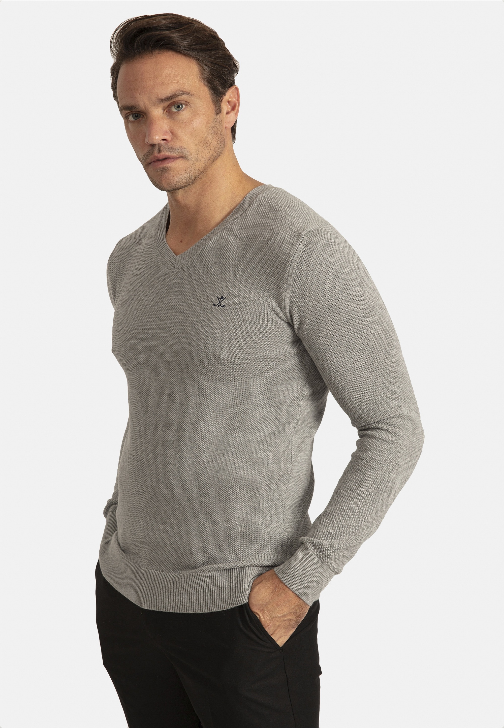 SIR RAYMOND TAILOR V-Ausschnitt-Pullover »Liva«, mit elegantem V-Ausschnitt