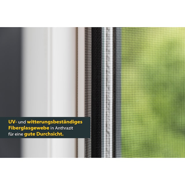 SCHELLENBERG Insektenschutz-Fensterrahmen »Easy Click für Fenster«,  Fliegengitter ohne bohren, 130 x 150 cm, weiß, 70471 online kaufen