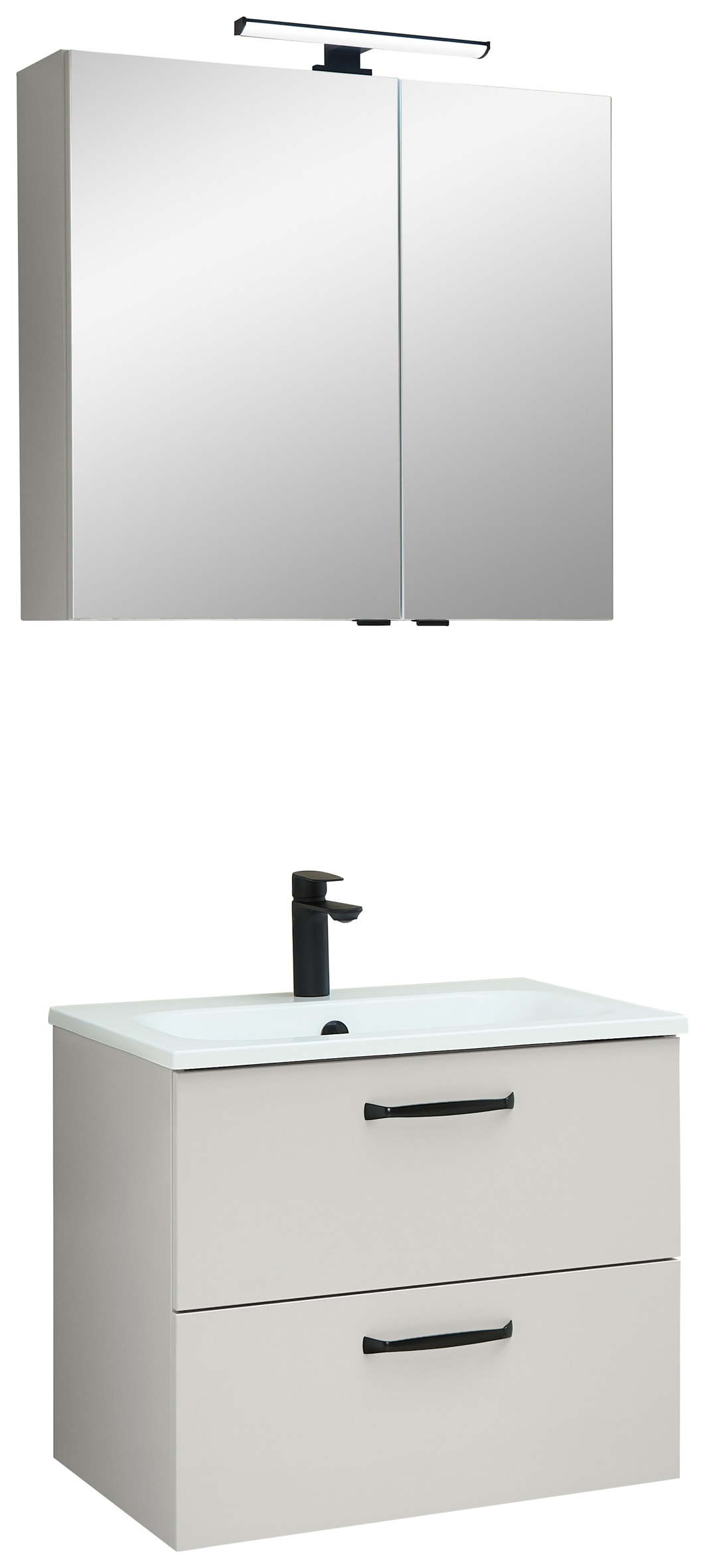 Saphir Badmöbel-Set "Quickset 500,Waschtischunterschrank mit Waschtisch und günstig online kaufen