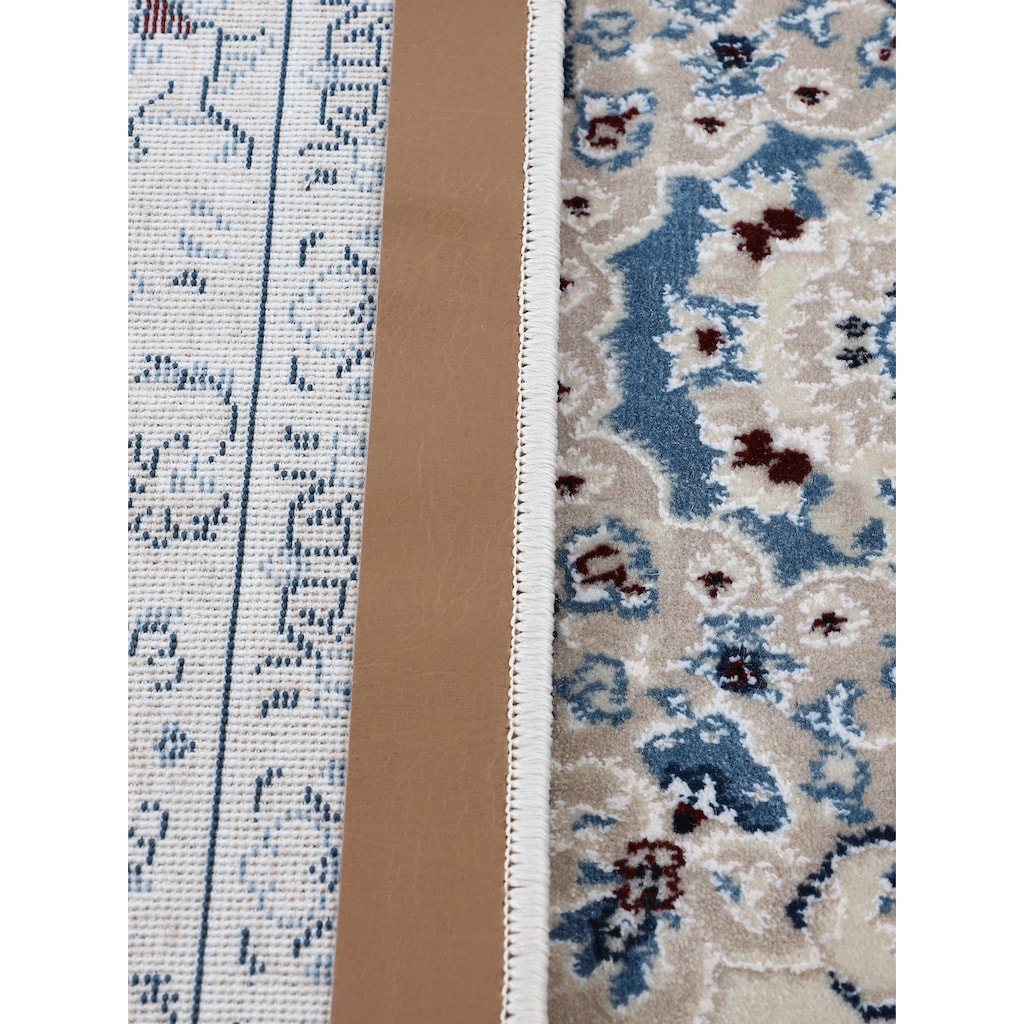 carpetfine Teppich »Nain Diane«, rund, Kurzflorteppich, Orient Look