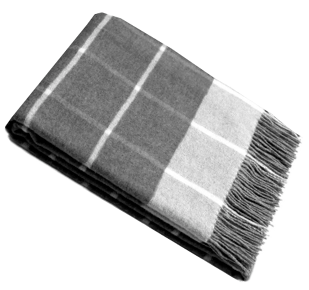 CASATEX Plaid "Harry Grigio Medio", elegantes Design, große Karos