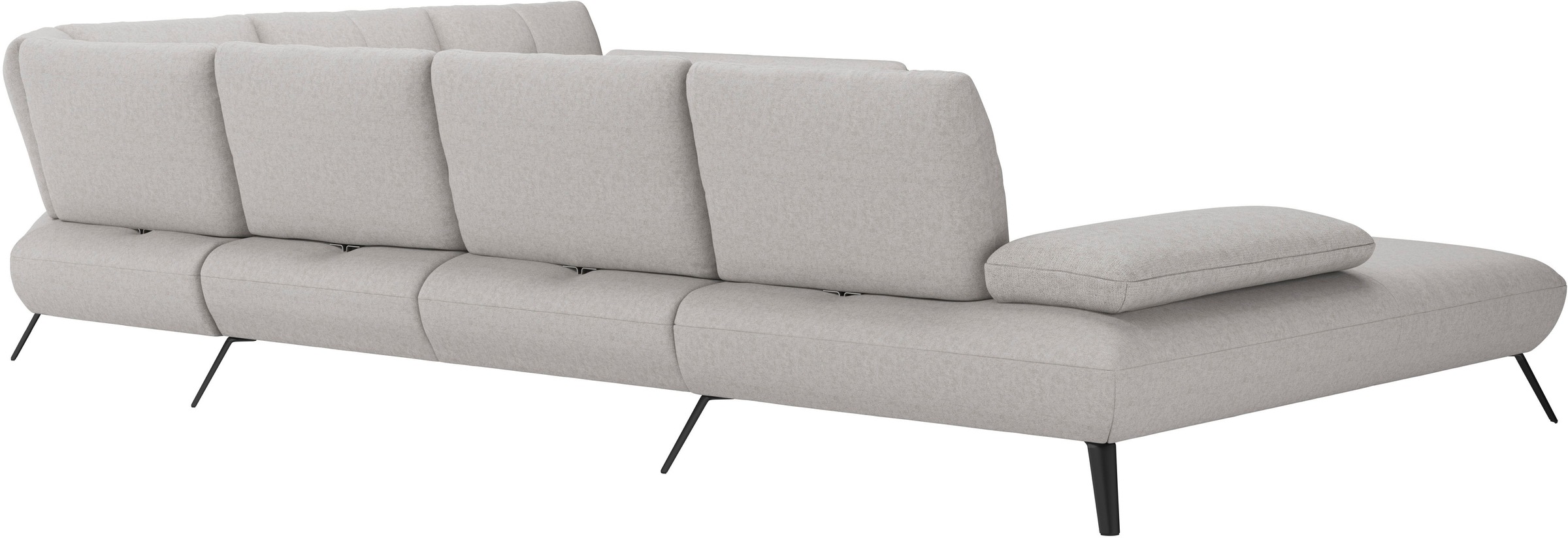 Places of Style Wohnlandschaft »Mikado U-Form«, inkl. Sitztiefenverstellung und Armteilverstellung