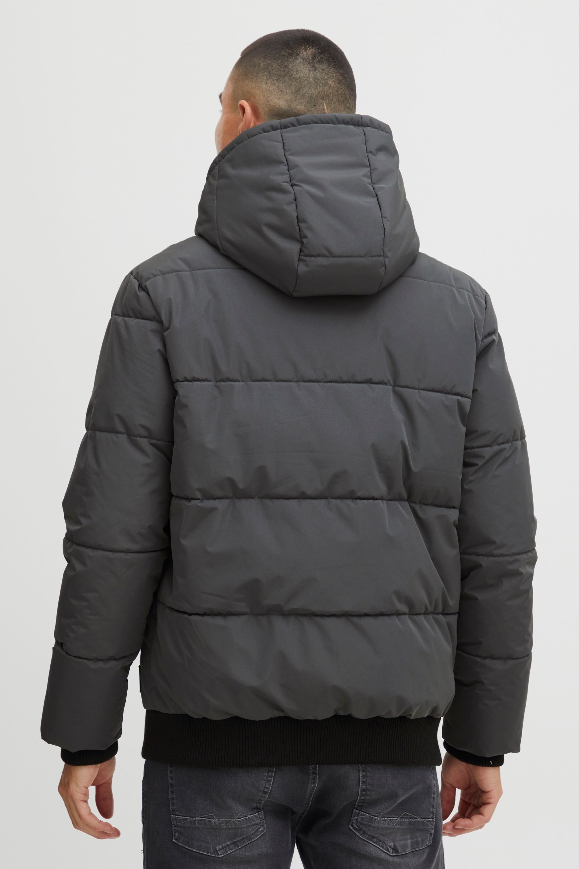 Steppjacke 11 PROJECT "Steppjacke PRDupree", Herren, Gr. XL, grau (iron gate), Obermaterial: 100% Polyester PES., regular fit normal, Jacken Steppjacke 3