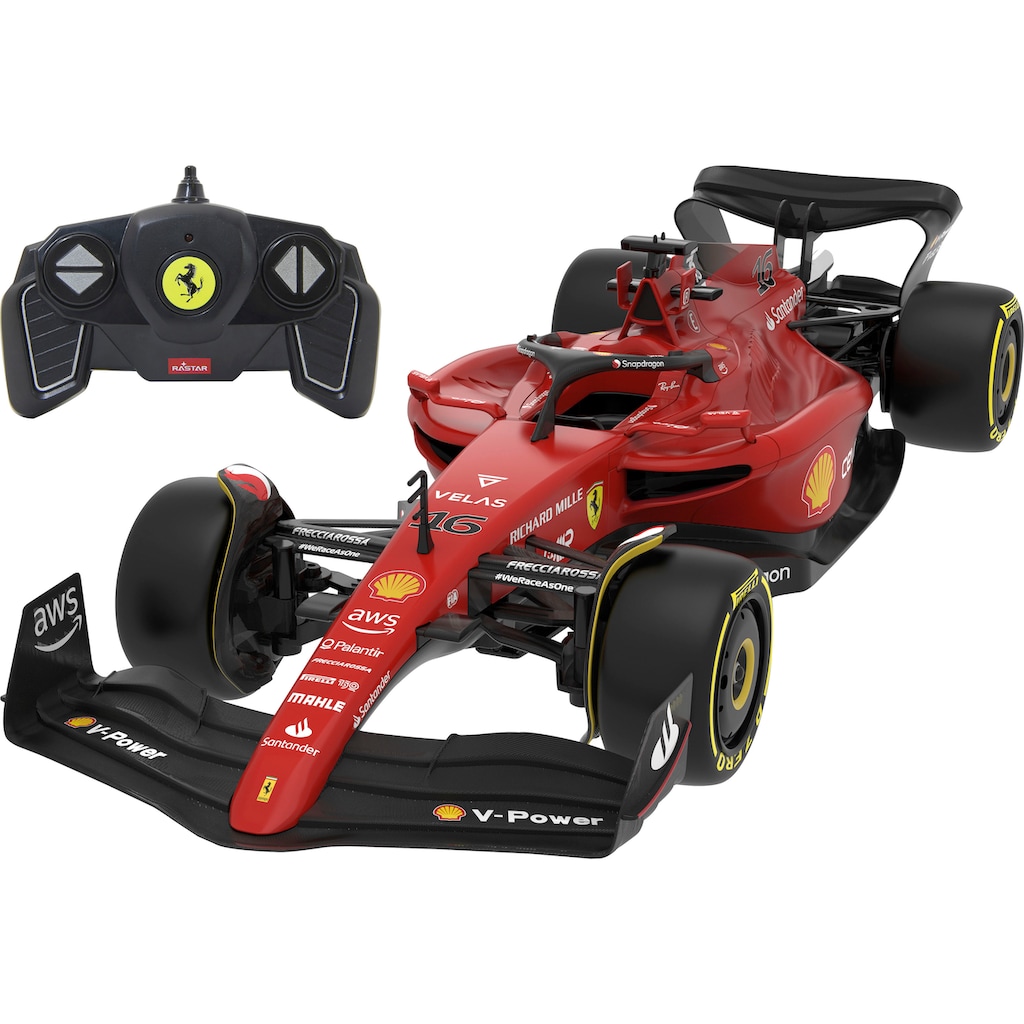 Jamara RC-Auto »Deluxe Cars, Deluxe Cars, Ferrari F1-75 1:18, rot - 2,4 GHz«