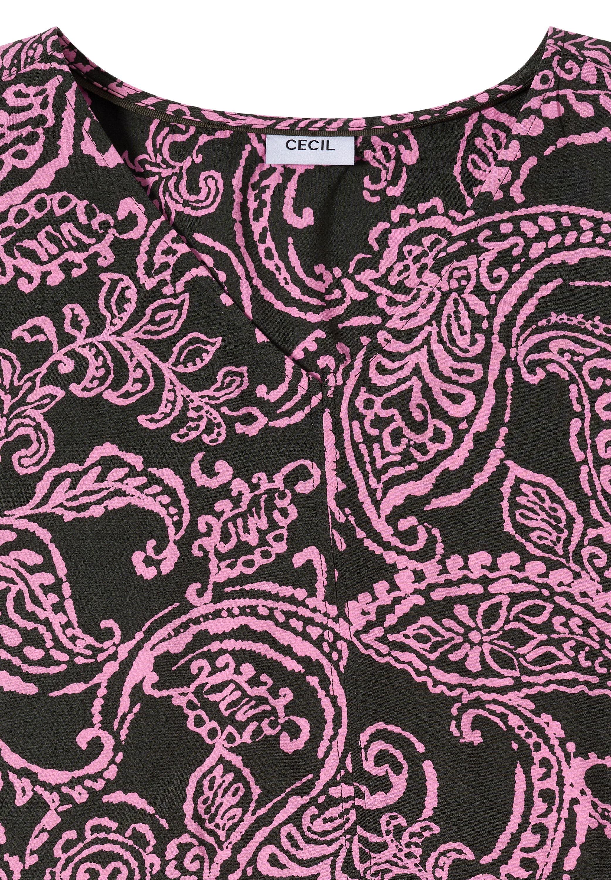 Cecil Midikleid Ohne Taschen mit allover Print