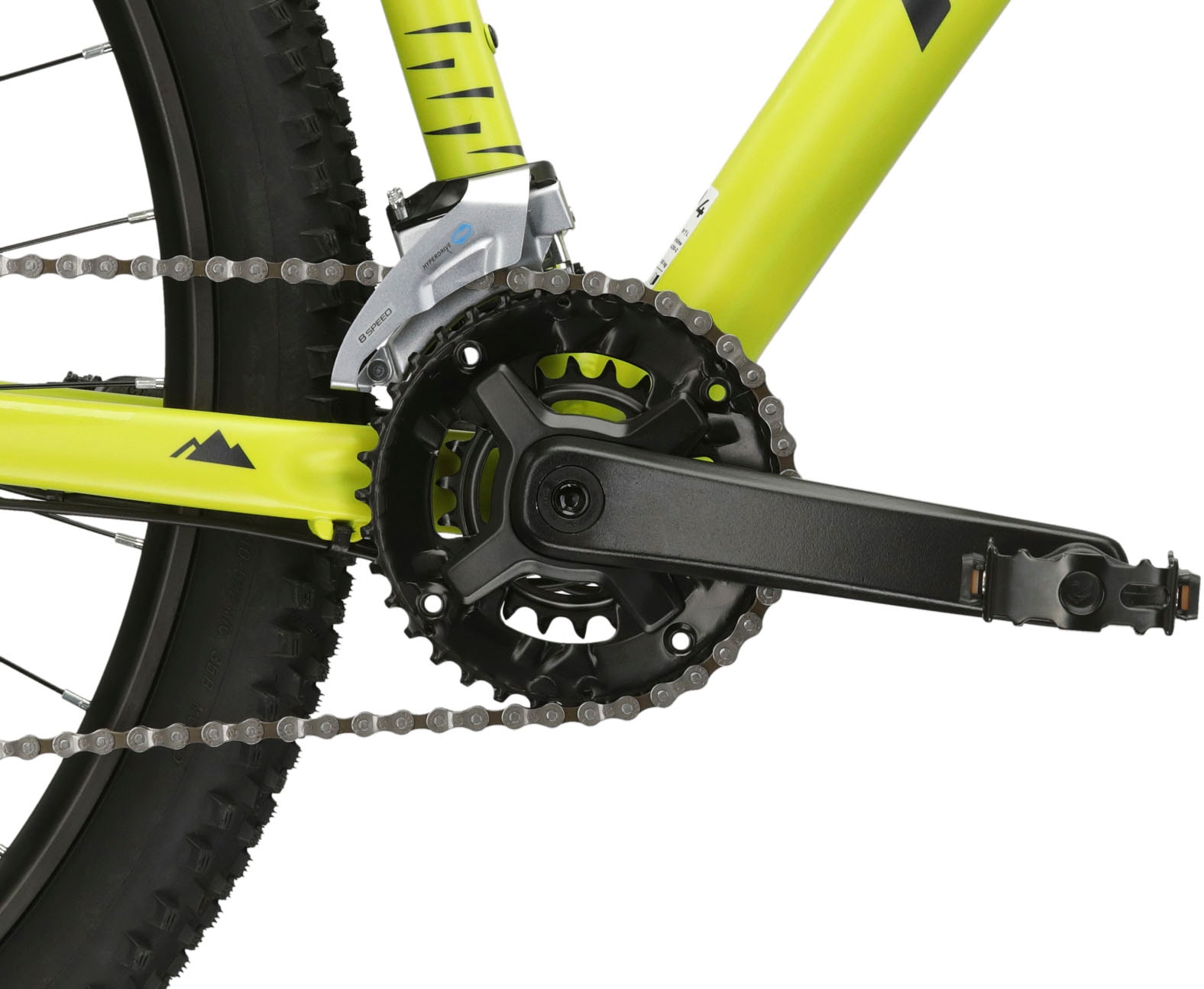 Kross Mountainbike »Hardtail Level 1.0«, 16 Gang, Shimano, ACERA M3020 Schaltwerk, Kettenschaltung