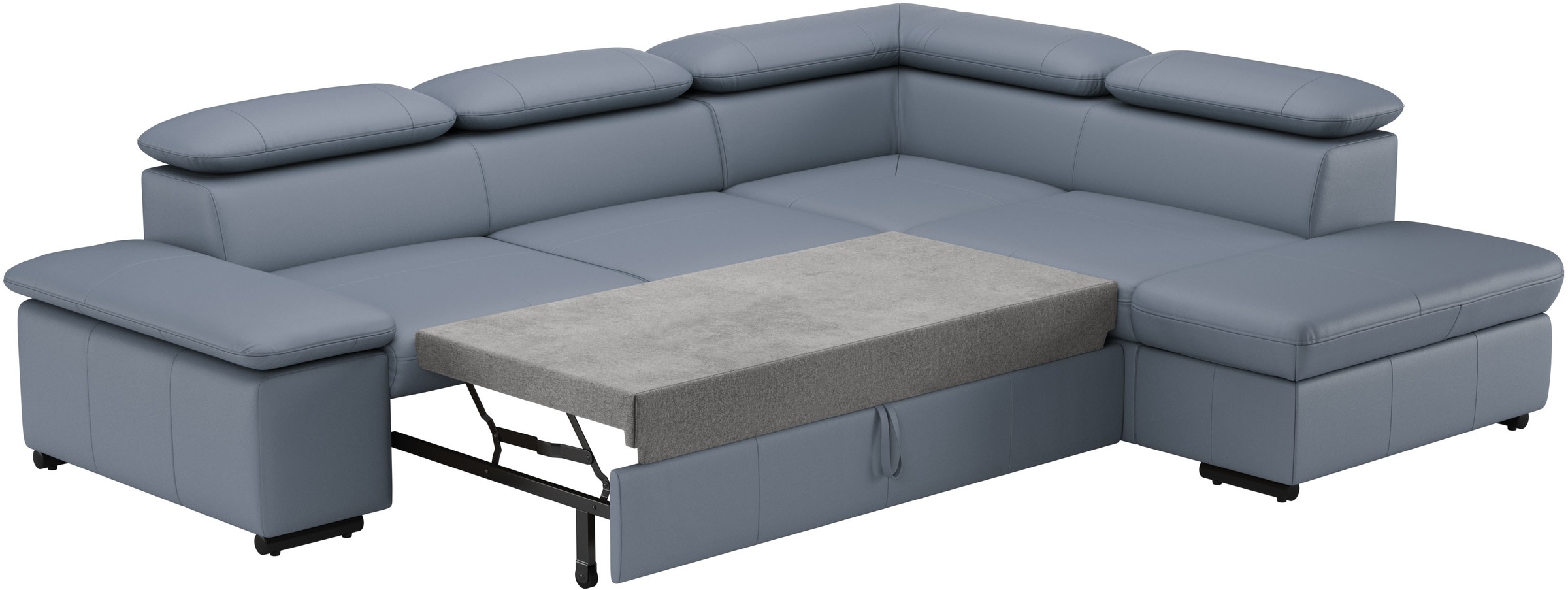 sit&more Ecksofa »Alcudia L-Form«, mit Armteilverstellung, optional Kopfteilverstellung und Bettfunktion