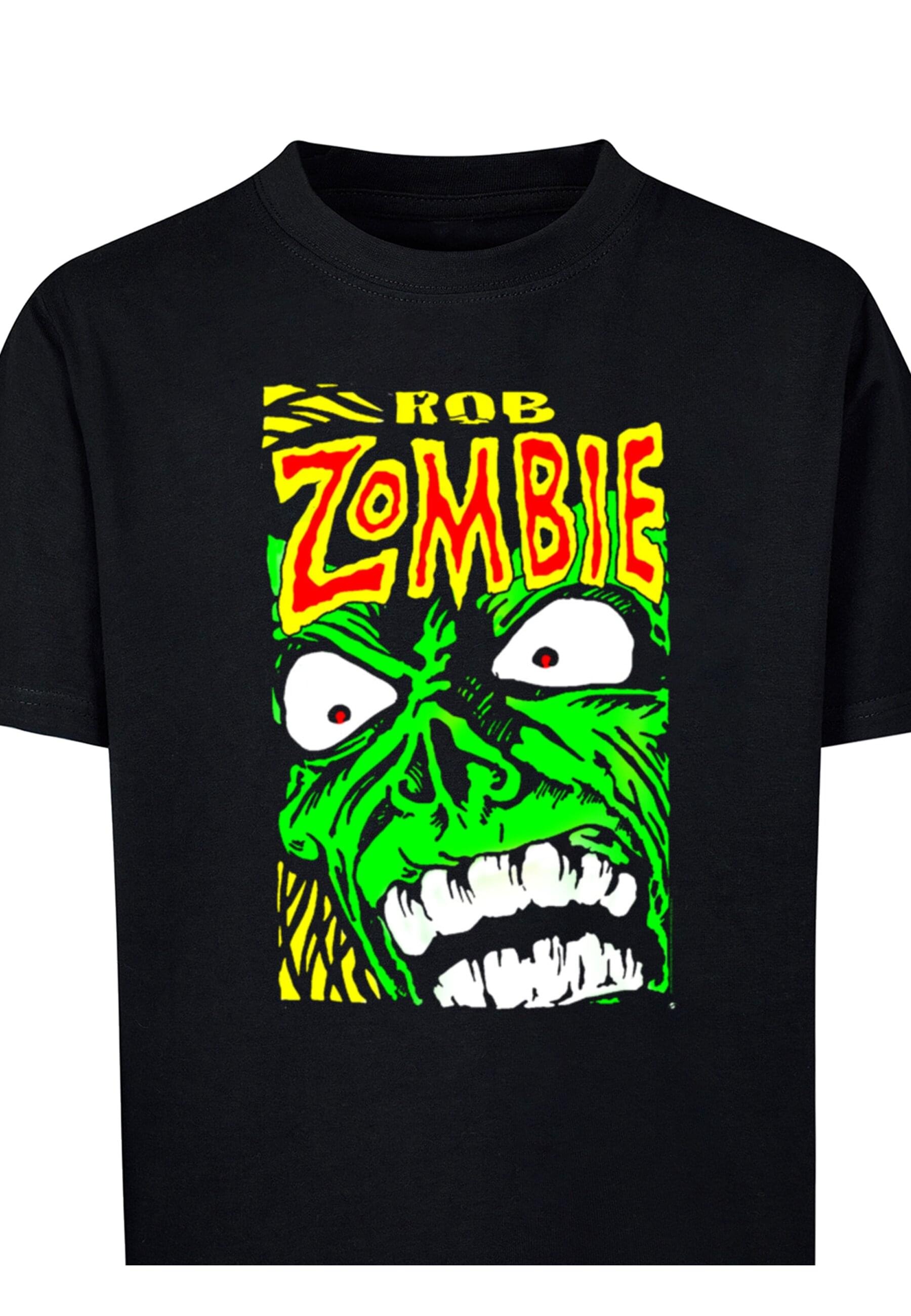 Merchcode T-Shirt »Merchcode Herren Kids Rob Zombie - Zombie Basic T-Shirt«, (1 tlg.)