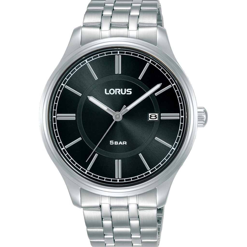 LORUS Quarzuhr »RH947PX9«, Armbanduhr, Herrenuhr, Datum