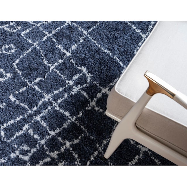 Myflair Möbel & Accessoires Hochflor-Teppich »Temara Shag«, rechteckig,  gewebt, Scandi Design, ideal im Wohnzimmer & Schlafzimmer | BAUR