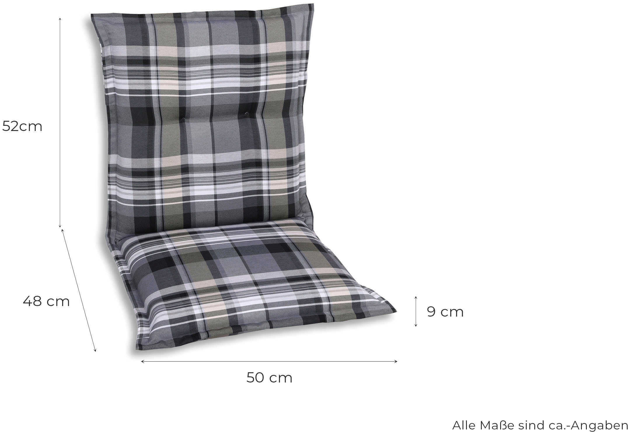 Sesselauflage, GO-DE BAUR cm | online 110x50 kaufen