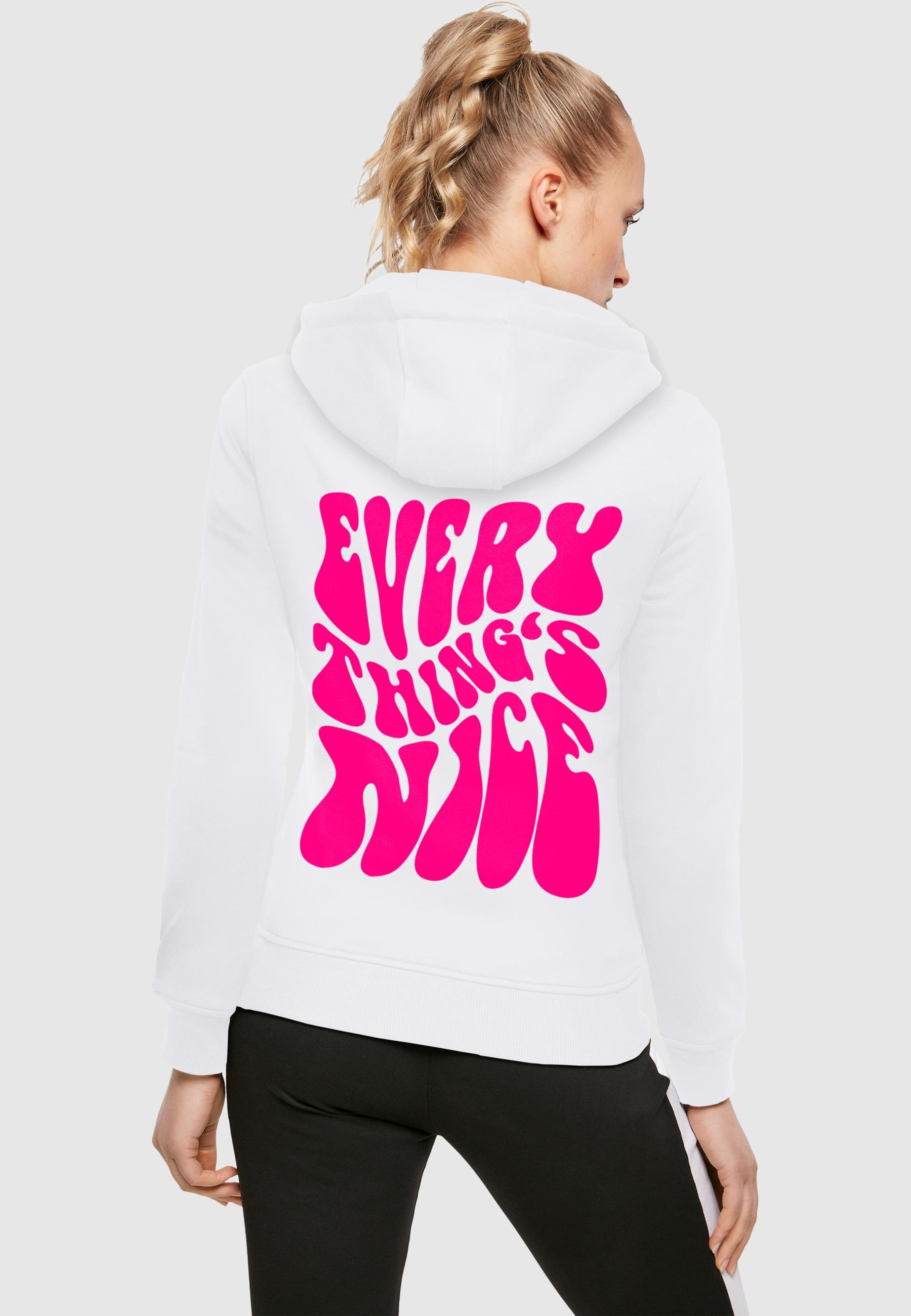 Miss Tee Kapuzenpullover »Miss Tee Damen Everything's Nice Hoody«, (1 tlg.)