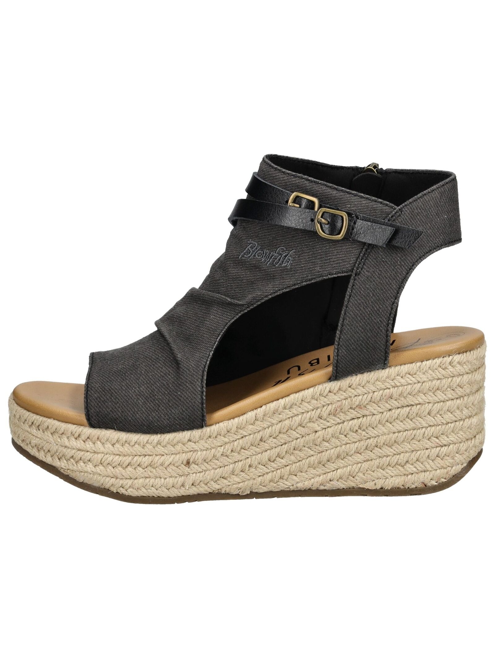 Blowfish Keilsandalette "Blowfish Sandalen Lederimitat/Textil" günstig online kaufen