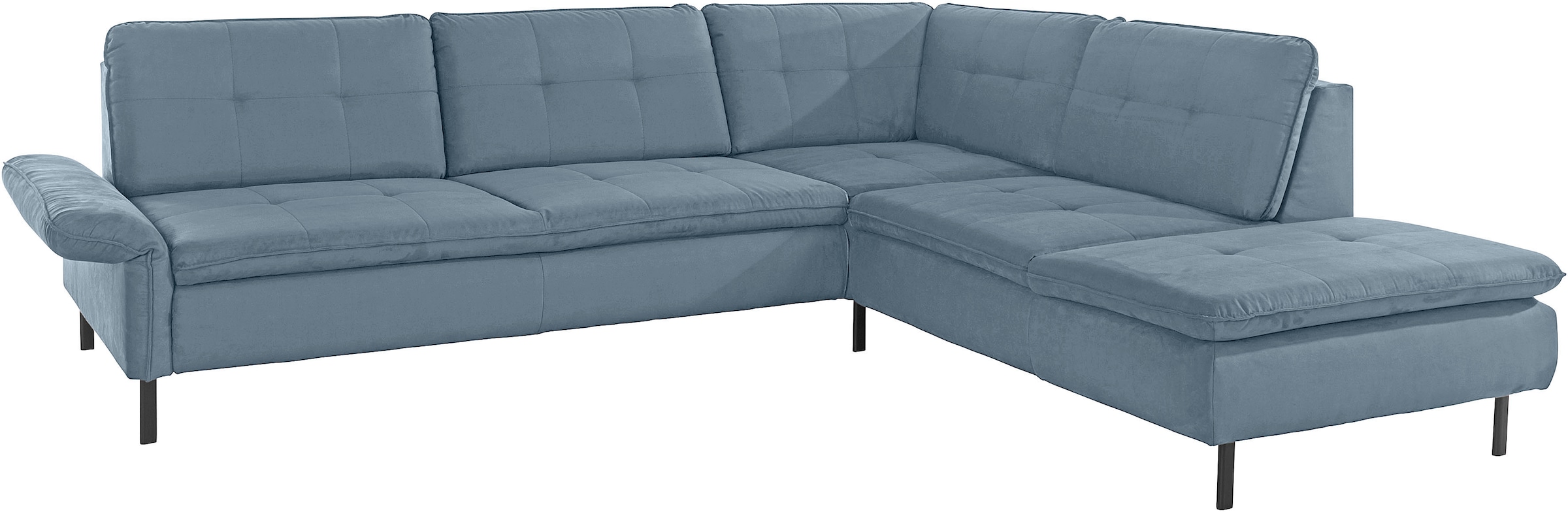 INOSIGN Ecksofa »Birkholm L-Form«, Armlehnverstellung, auch in Easy Clean Bezug - mit Wasser zu reinigen