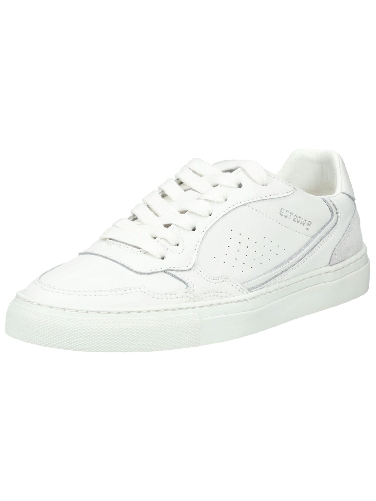 PAVEMENT Damen Sneaker "Pavement Sneaker Leder", Gr. 38weiß, grau, Leder, Schuhe